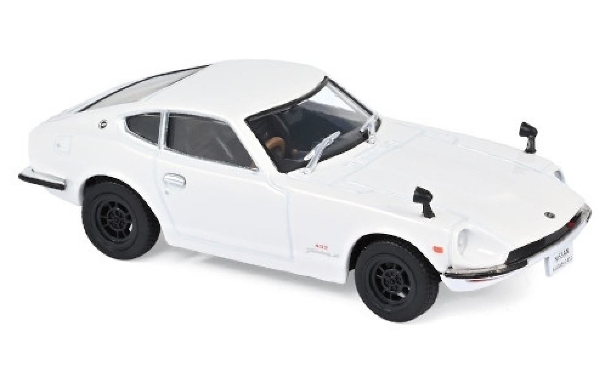 Nissan Fairlady Z 1/43 Norev 432 bianco RHD 1969 modellino in miniatura