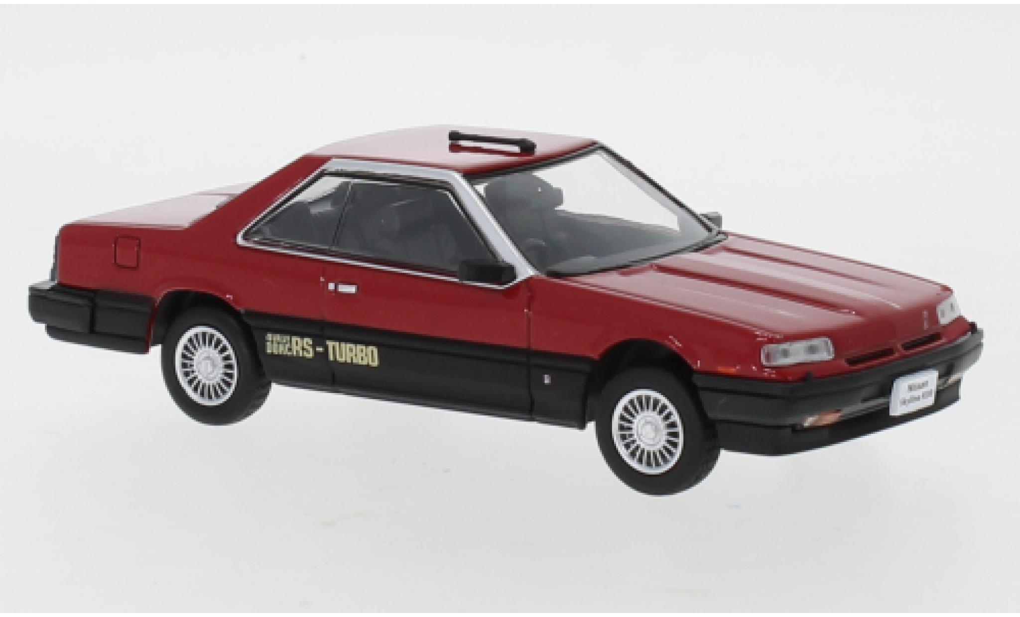 Nissan Skyline 1/43 Norev Hardtop 2000 Turbo RS-X (R30) rosso/matt-nero RHD 1983 modellino in miniatura