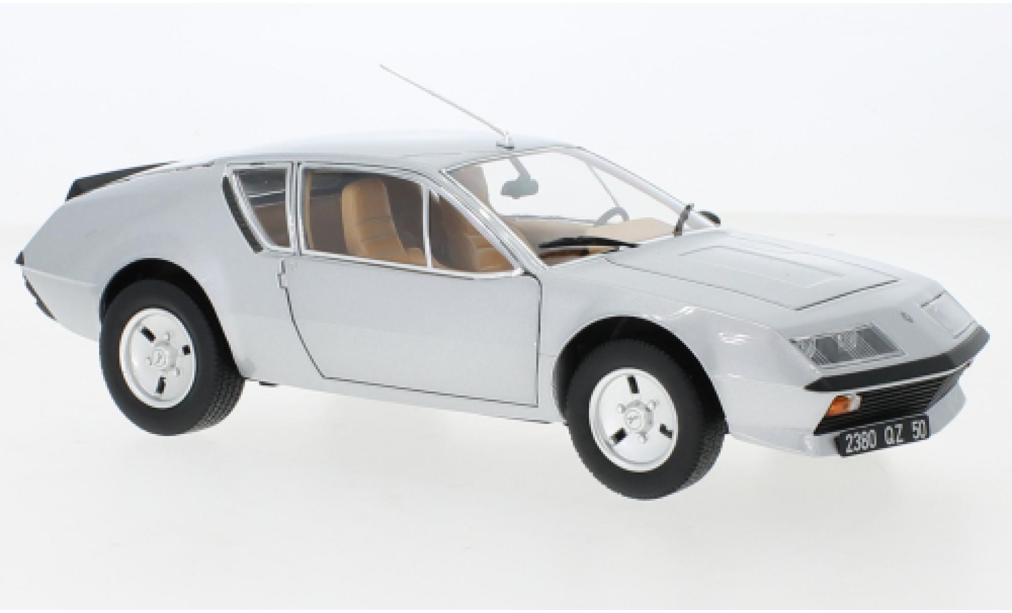 Alpine A310 1/18 Norev Renault V6 grigio 1979 modellino in miniatura