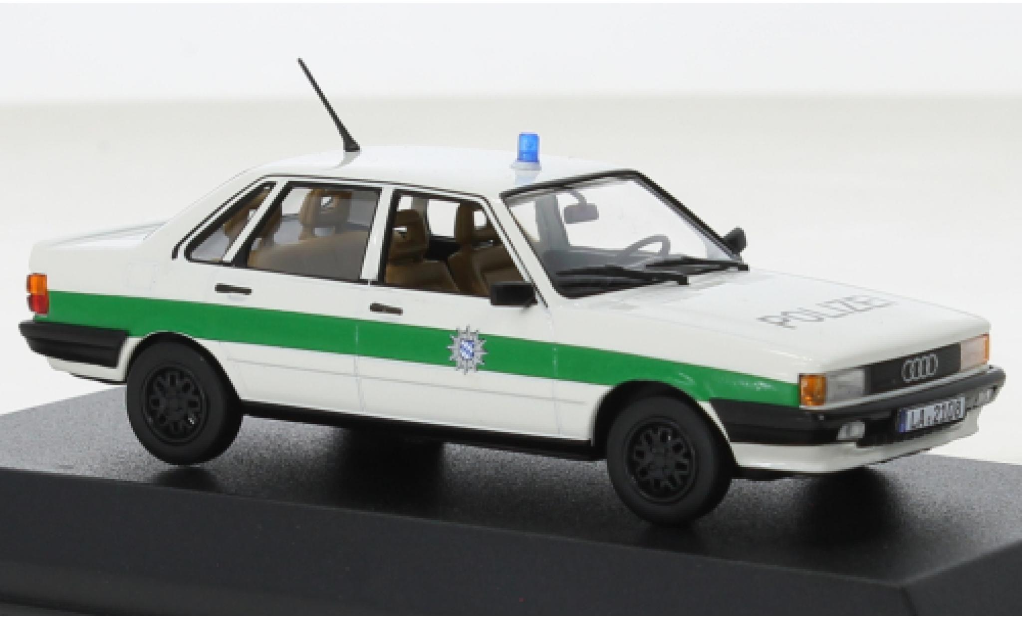 Audi 80 1/43 Norev police Niederkaltenkirchen modellino in miniatura