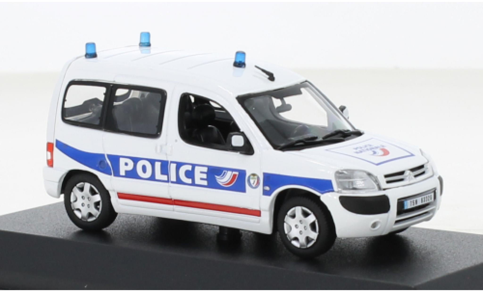 Citroen Berlingo 1/43 Norev Police Nationale (F) 2004 modellino in miniatura