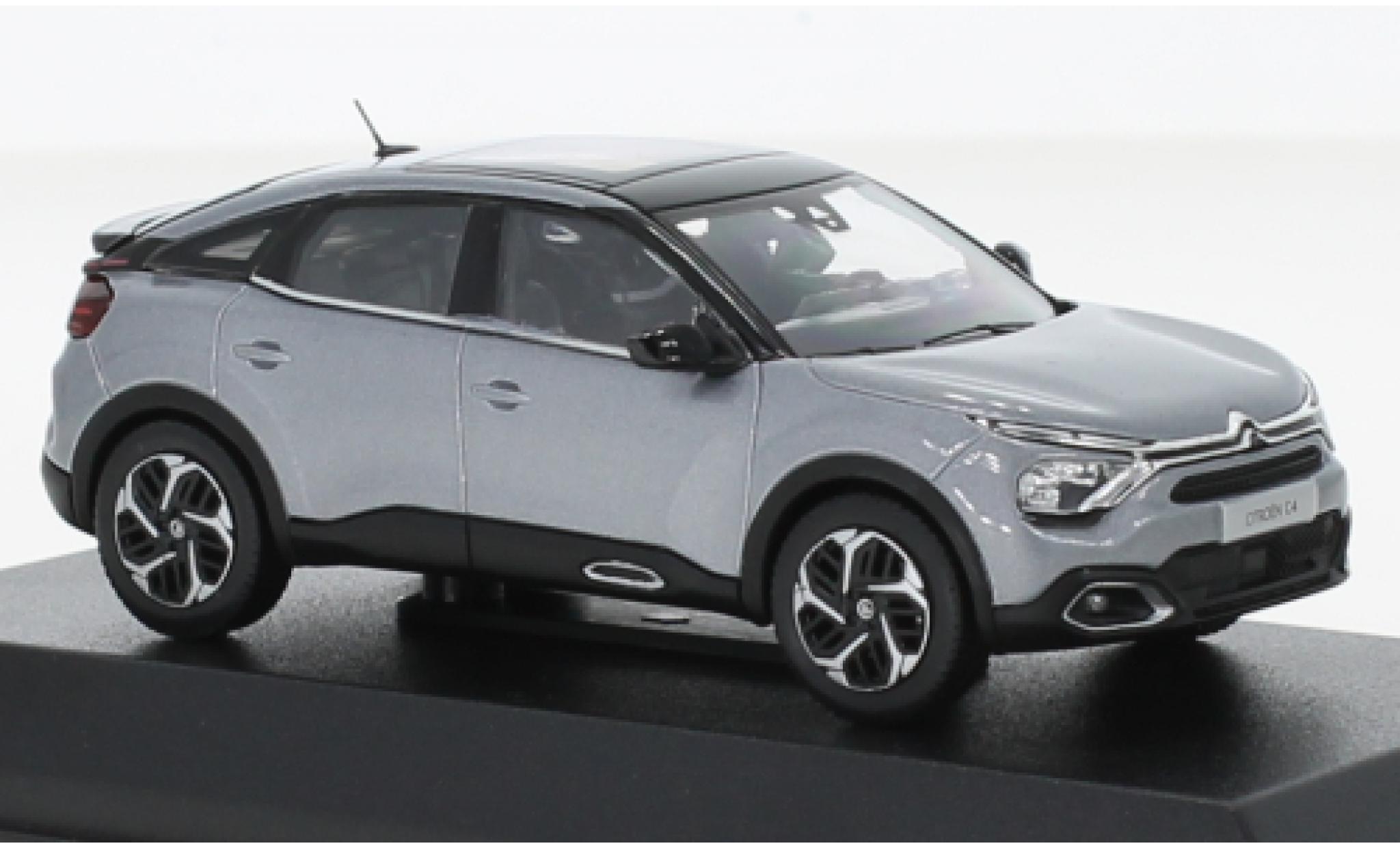 Citroen C4 1/43 Norev metallise grigio 2020 modellino in miniatura
