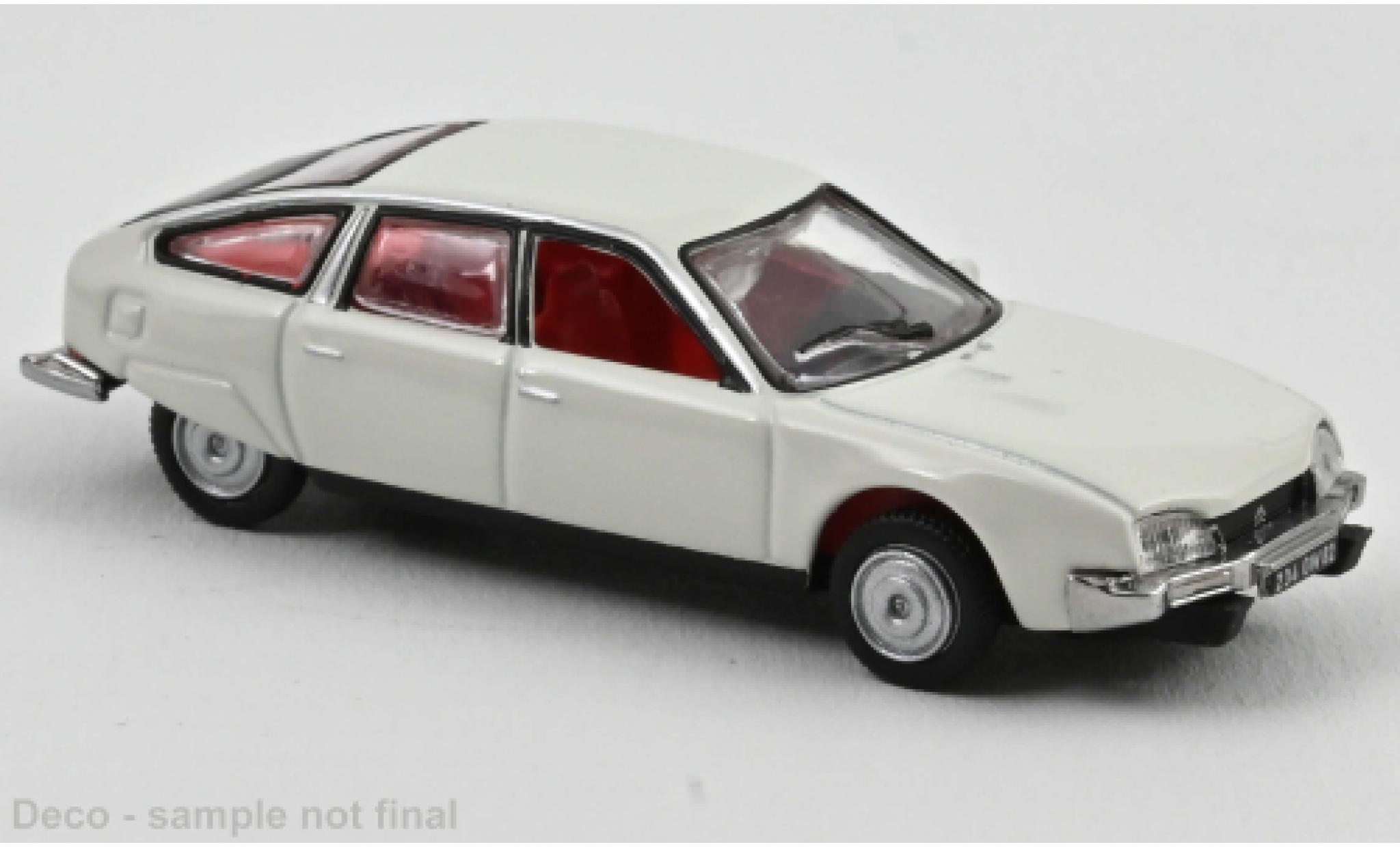Citroen CX 1/87 Norev 2000 bianco 1975 modellino in miniatura