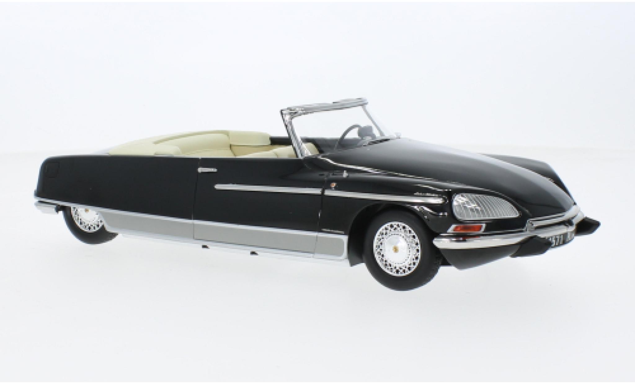Citroen DS 1/18 Norev 21 Palm Beach nero 1968 modellino in miniatura