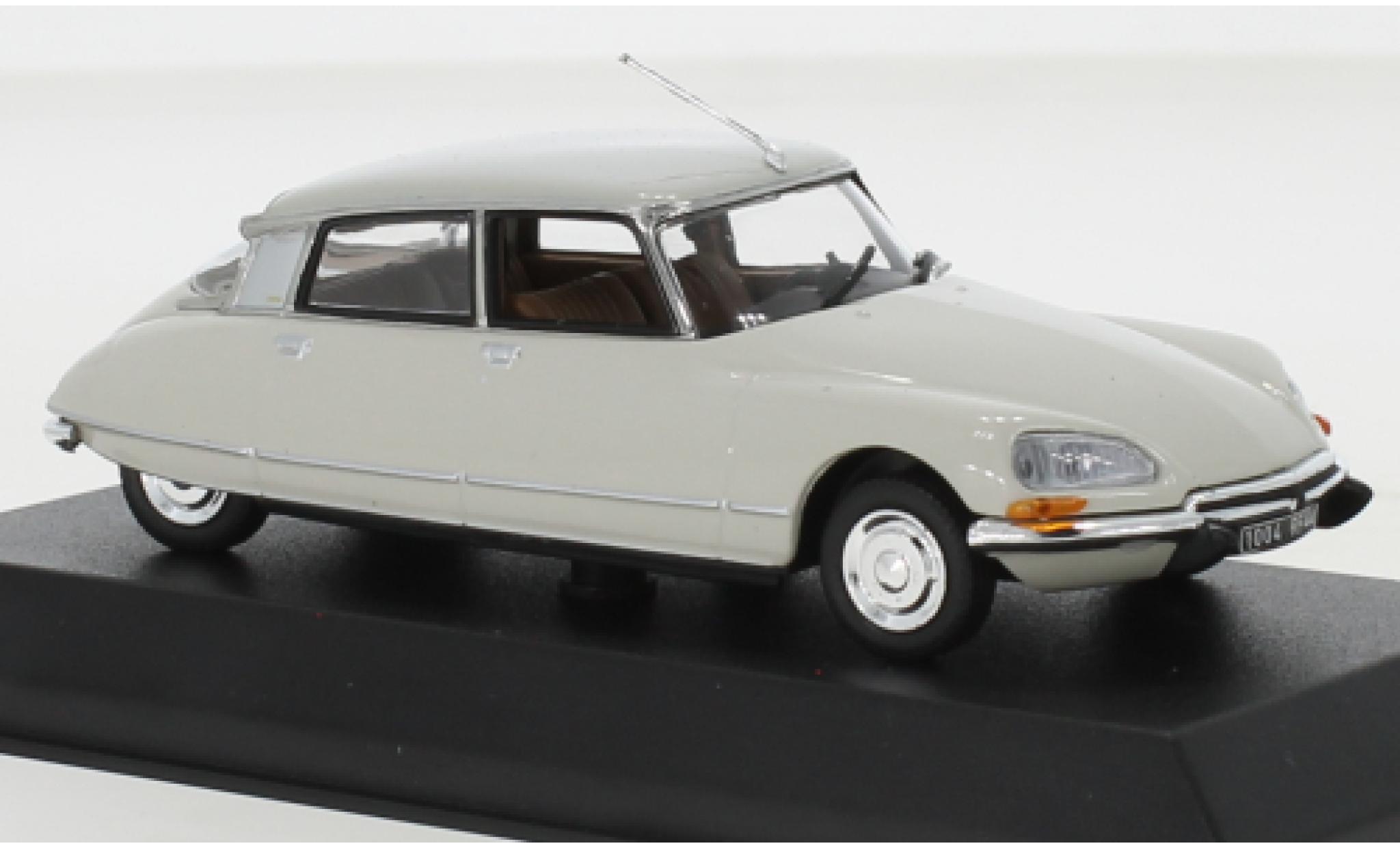 Citroen DS 1/43 Norev 23 Pallas beige clair 1973 modellino in miniatura