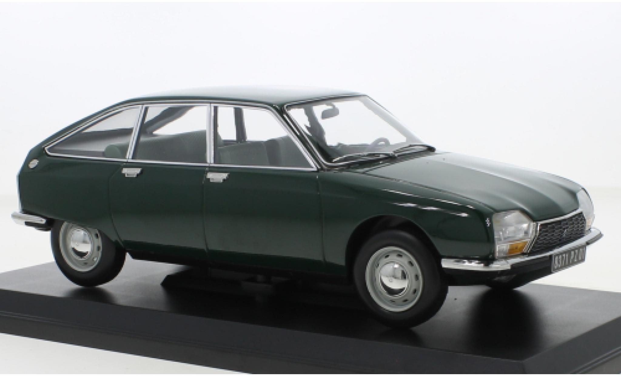 Citroen GS 1/18 Norev Club verde 1972 modellino in miniatura