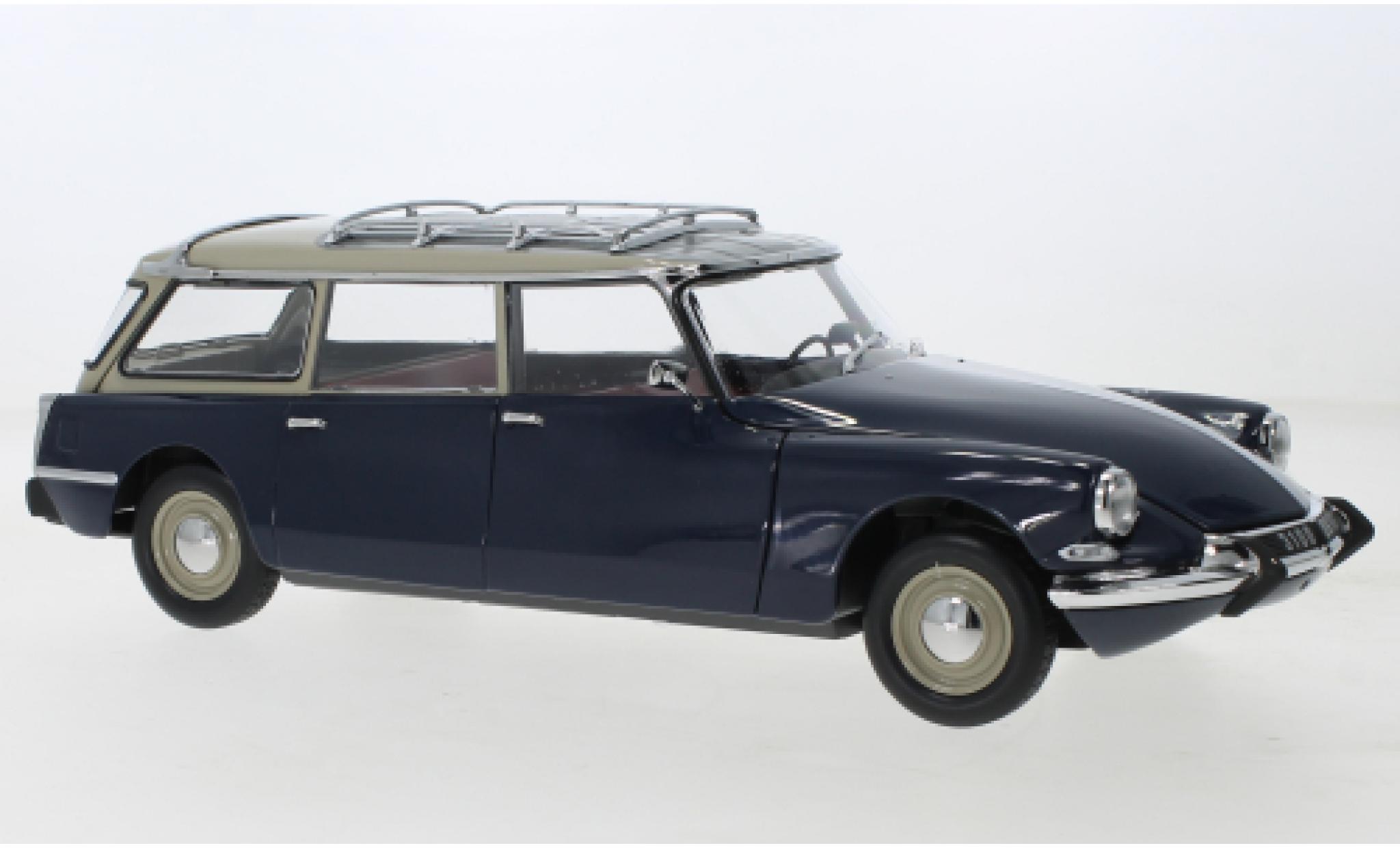 Citroen ID 19 1/18 Norev Break blu 1967 modellino in miniatura