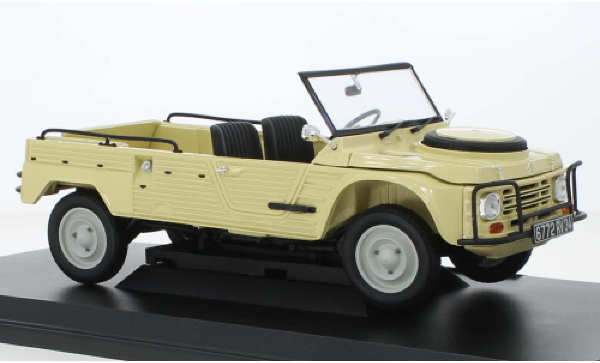 Citroen Mehari 1/18 Norev 4X4 beige 1979 modellino in miniatura