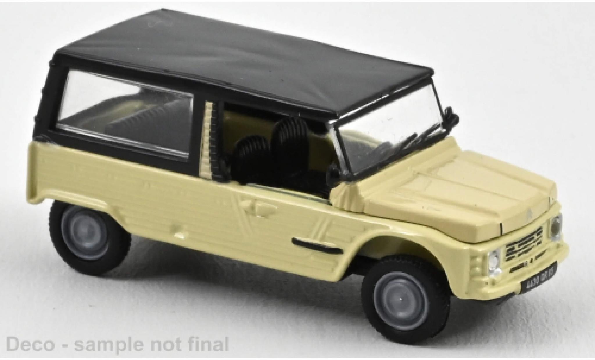 Citroen Mehari 1/87 Norev beige 1978 modellino in miniatura