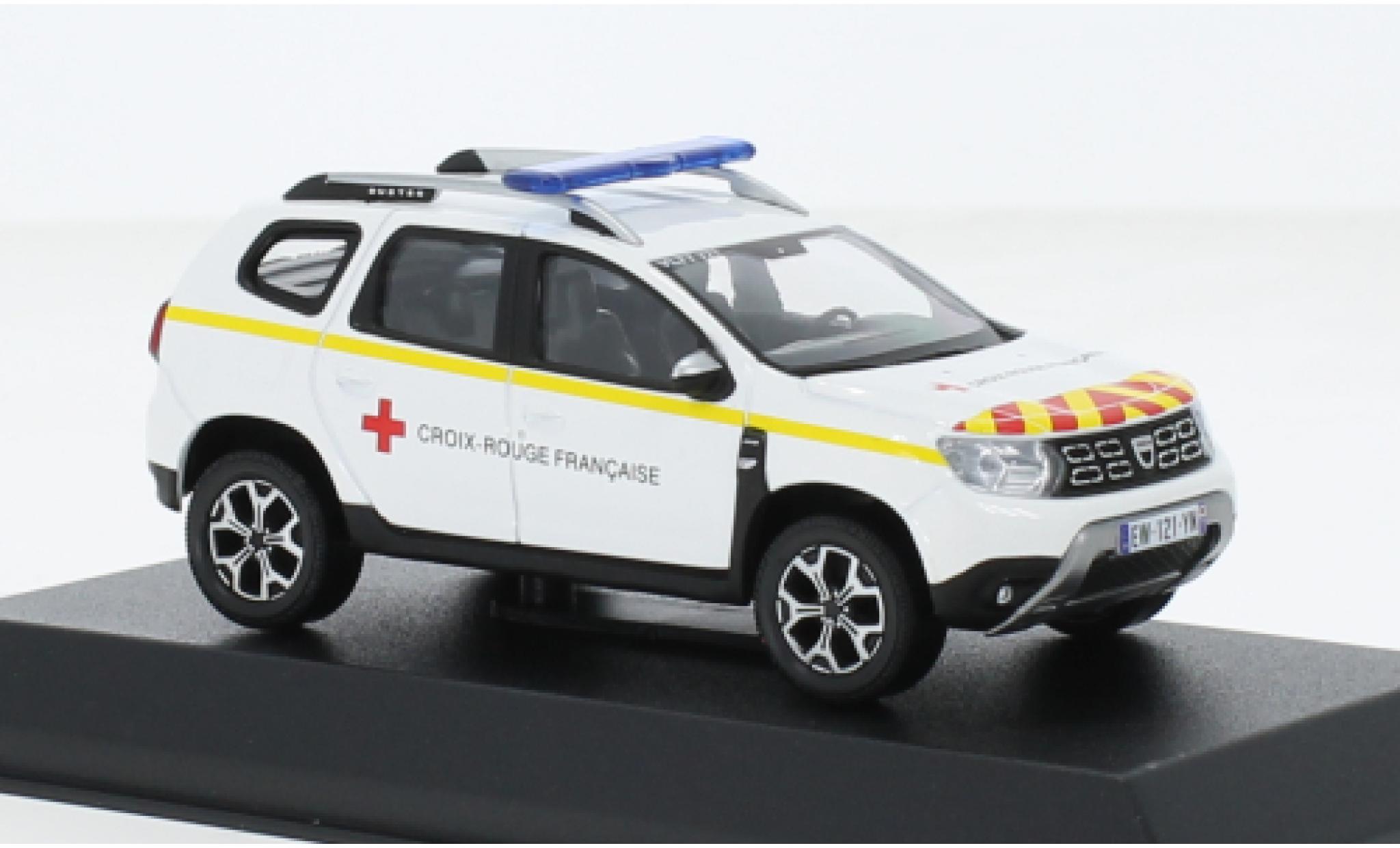 Dacia Duster 1/43 Norev Ambulance VLTT 77 2020 modellino in miniatura
