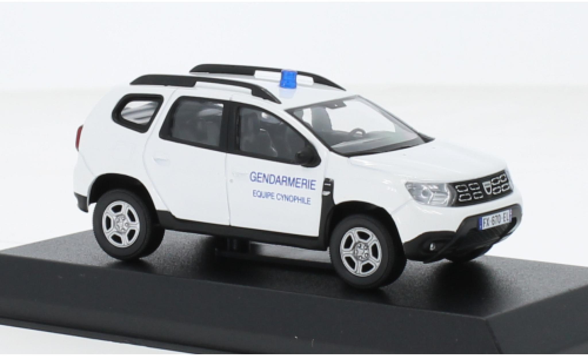 Dacia Duster 1/43 Norev Gendamerie - Equipe Cynophile 2020 modellino in miniatura