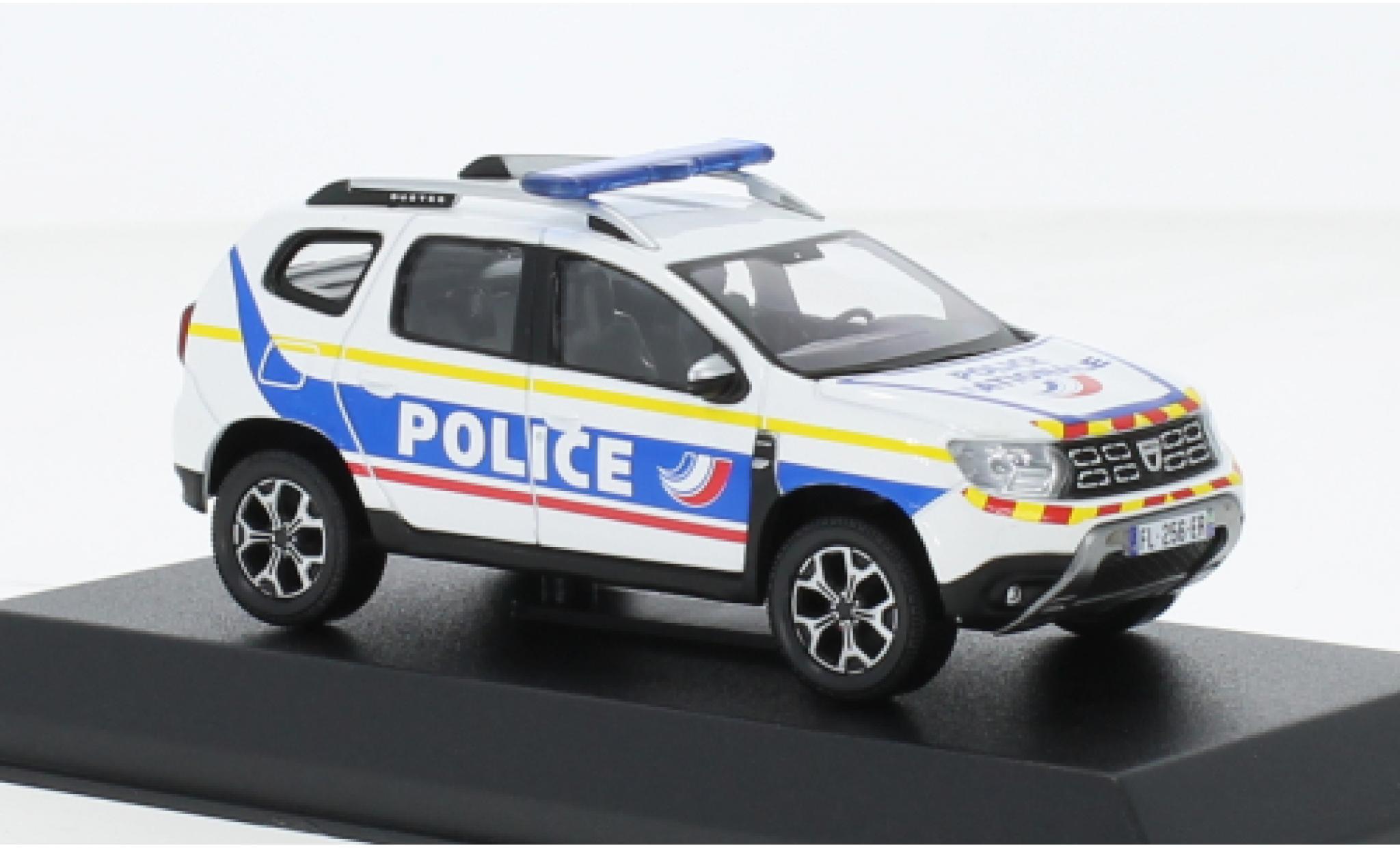 Dacia Duster 1/43 Norev Police Nationale - Guadeloupe 2021 modellino in miniatura