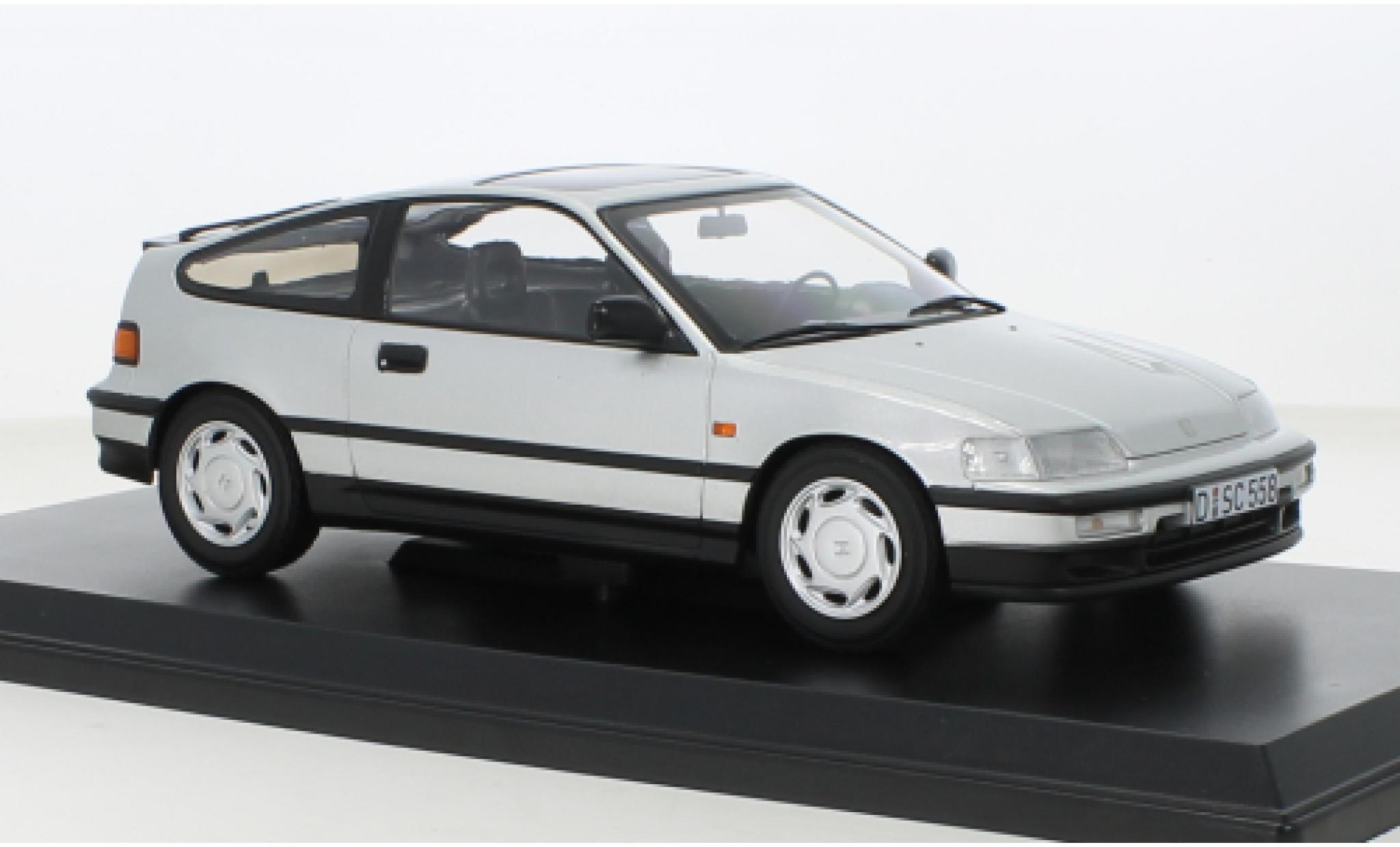 Honda CRX 1/18 Norev grigio 1990 modellino in miniatura