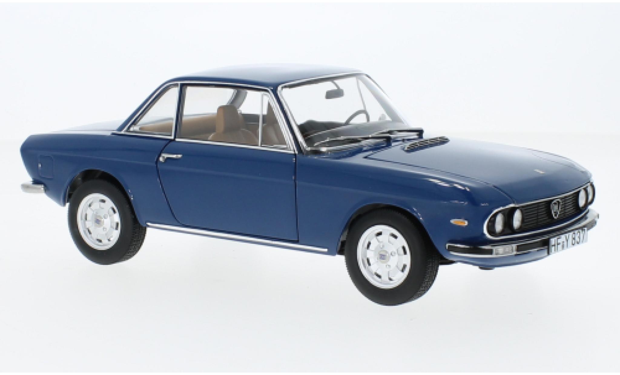 Lancia Fulvia 1/18 Norev 3 blu 1975 modellino in miniatura