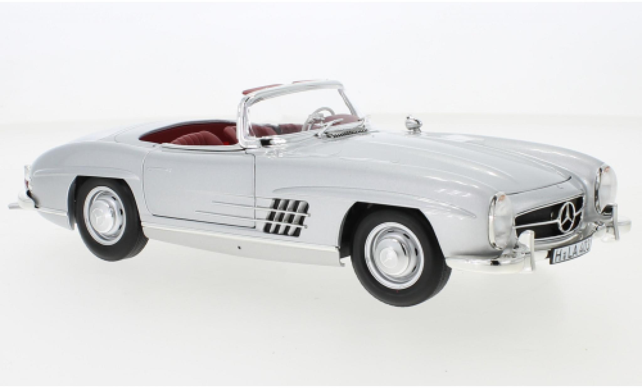 Mercedes 300 1/18 Norev SL Roadster d 1957 modellino in miniatura