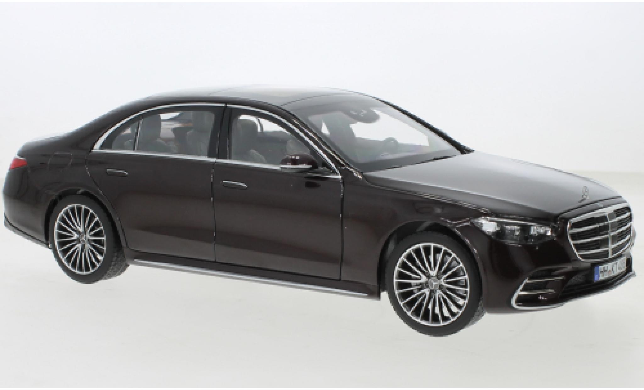 Mercedes CLA 1/18 Norev S-classe AMG-Line (V223) metallise rosso foncé 2021 modellino in miniatura