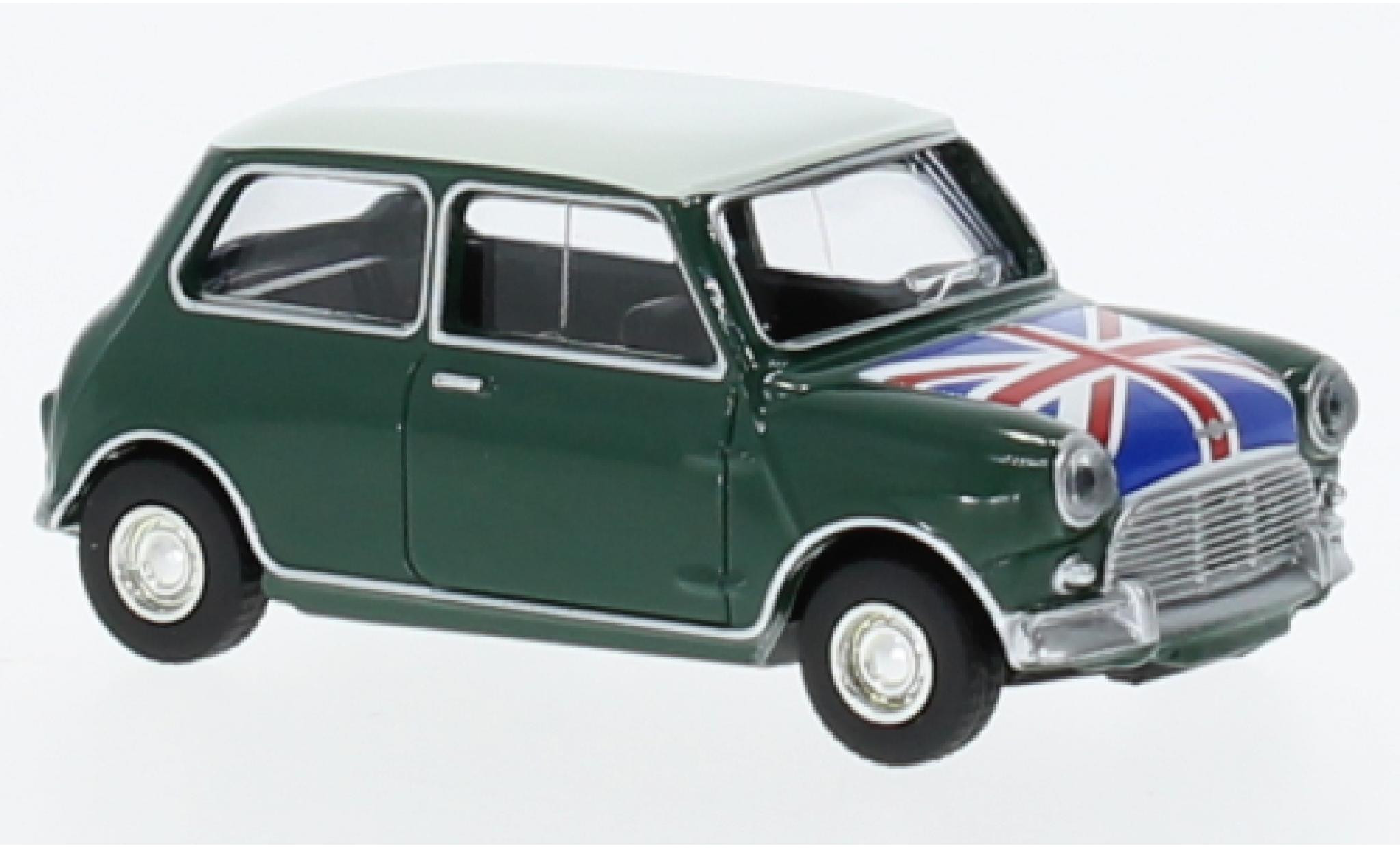 Mini Cooper 1/64 Norev S vert/Décorer 1964 modellino in miniatura
