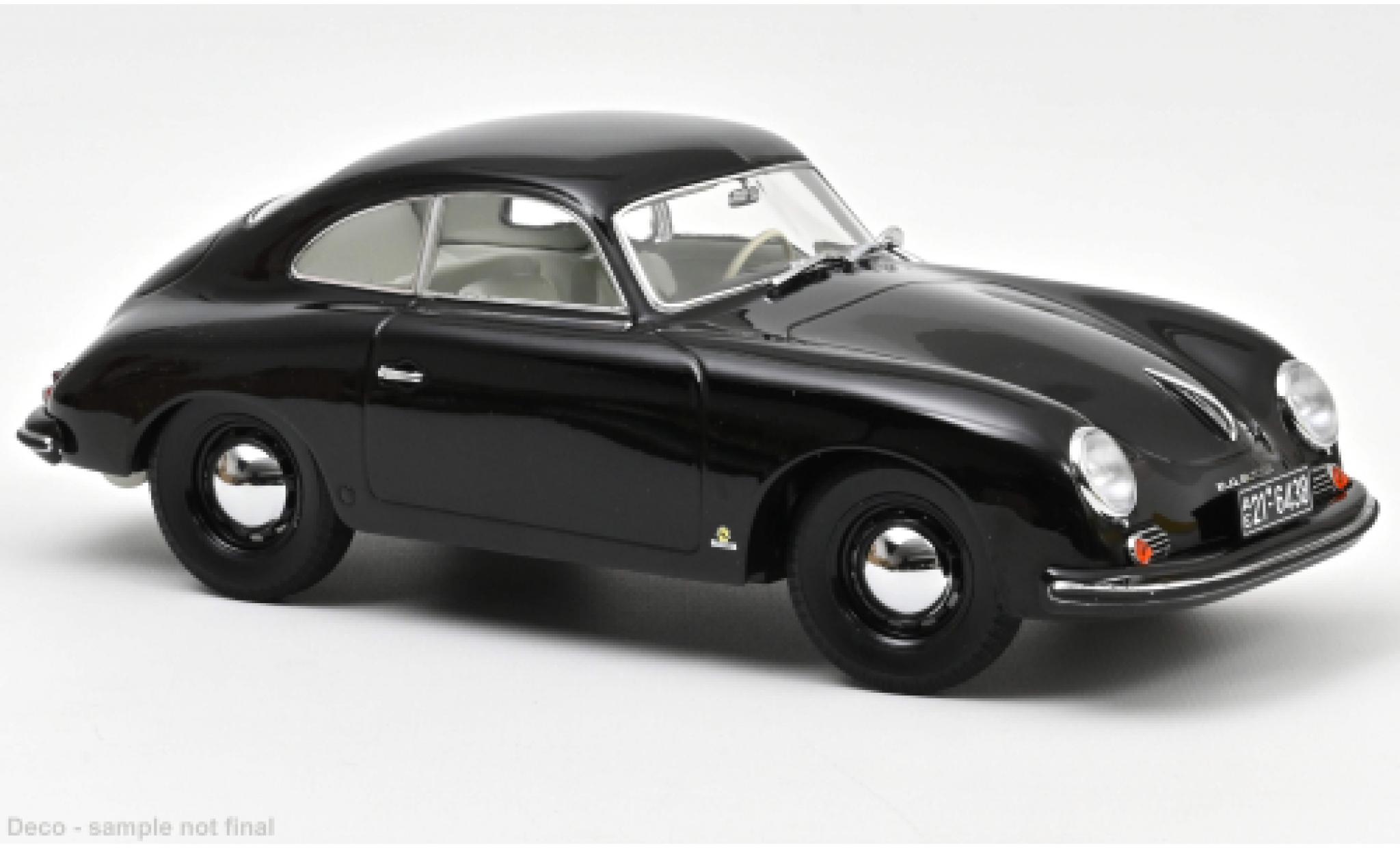 Porsche 356 1/18 Norev nero 1952 modellino in miniatura