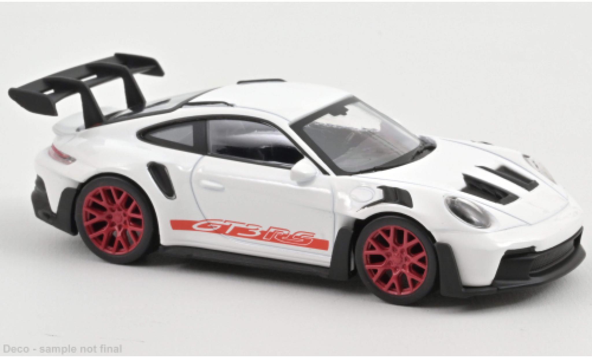Porsche 992 GT3 R 1/43 Norev 911  S bianco 2022 modellino in miniatura