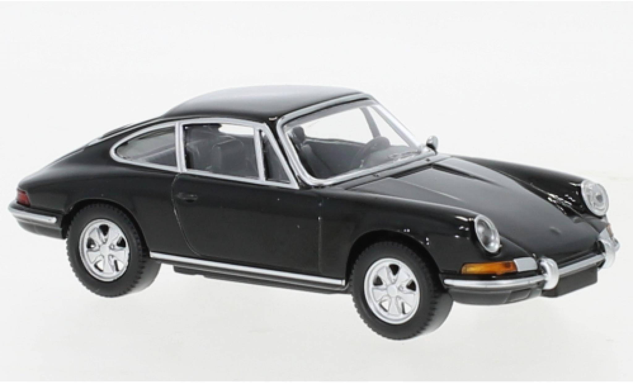 Porsche 911 1/43 Norev nero 1969 modellino in miniatura