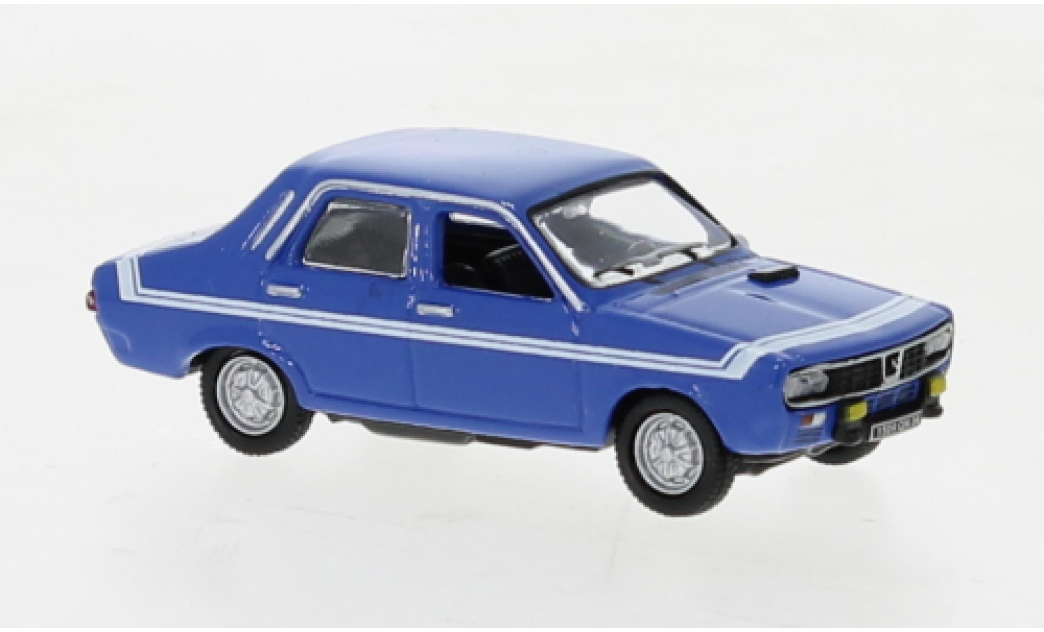 Renault 12 1/87 Norev Gordini blu 1971 modellino in miniatura