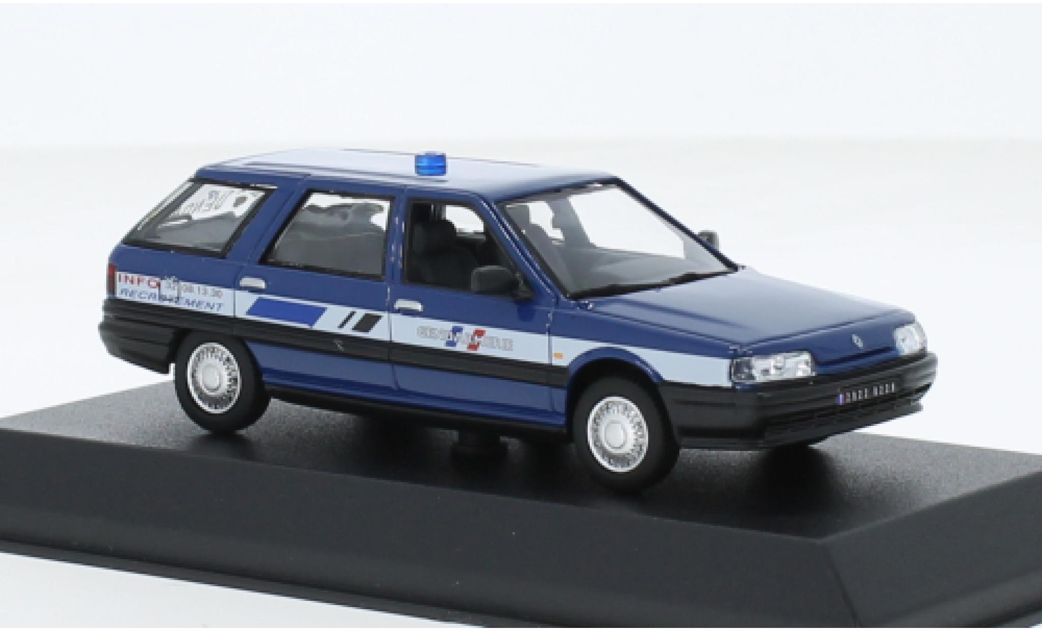 Renault 21 1/43 Norev Nevada Gendamerie-Recrutement 1992 modellino in miniatura