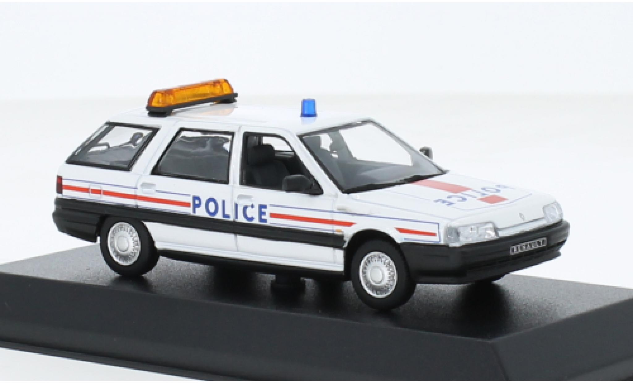 Renault 21 1/43 Norev Nevada Police Municipale (F) 1989 modellino in miniatura