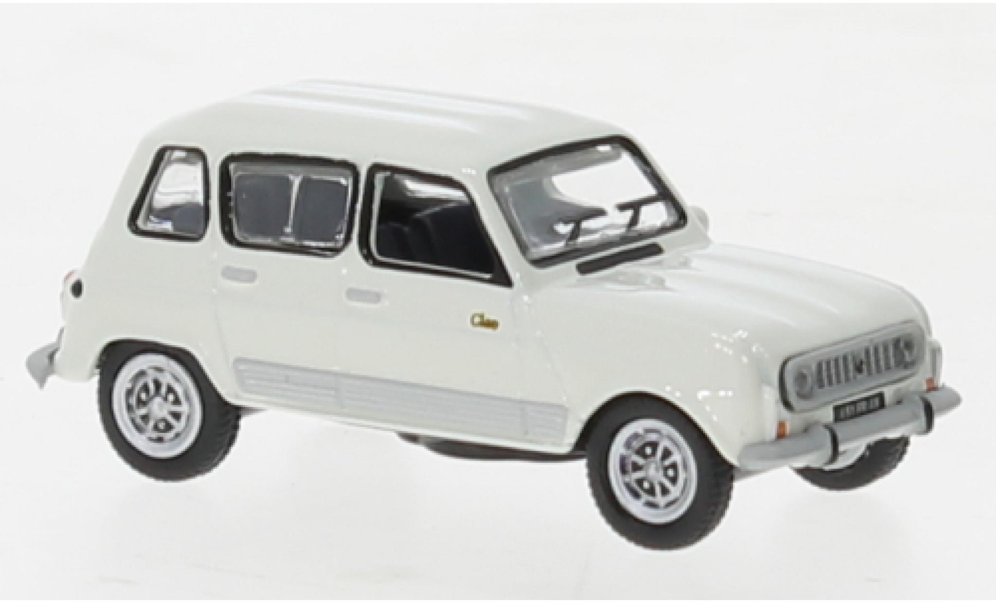 Renault 4 1/87 Norev Clan bianco 1987 modellino in miniatura