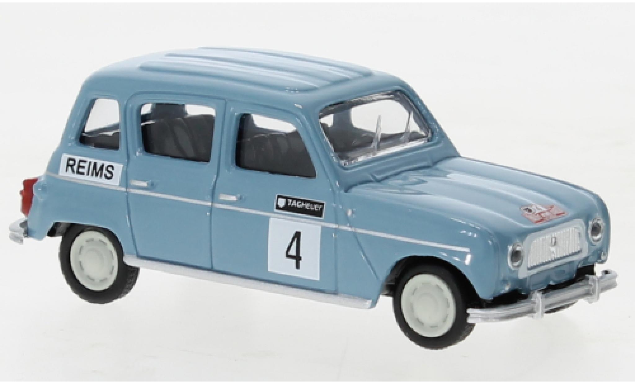 Renault 4 1/64 Norev Historic Racing 2011 modellino in miniatura