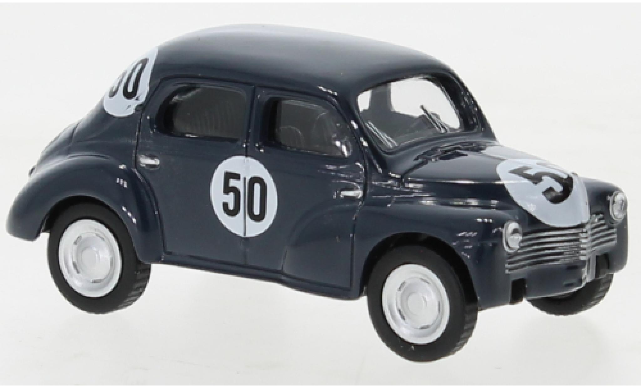 Renault 4CV 1/64 Norev Racing 1951 modellino in miniatura