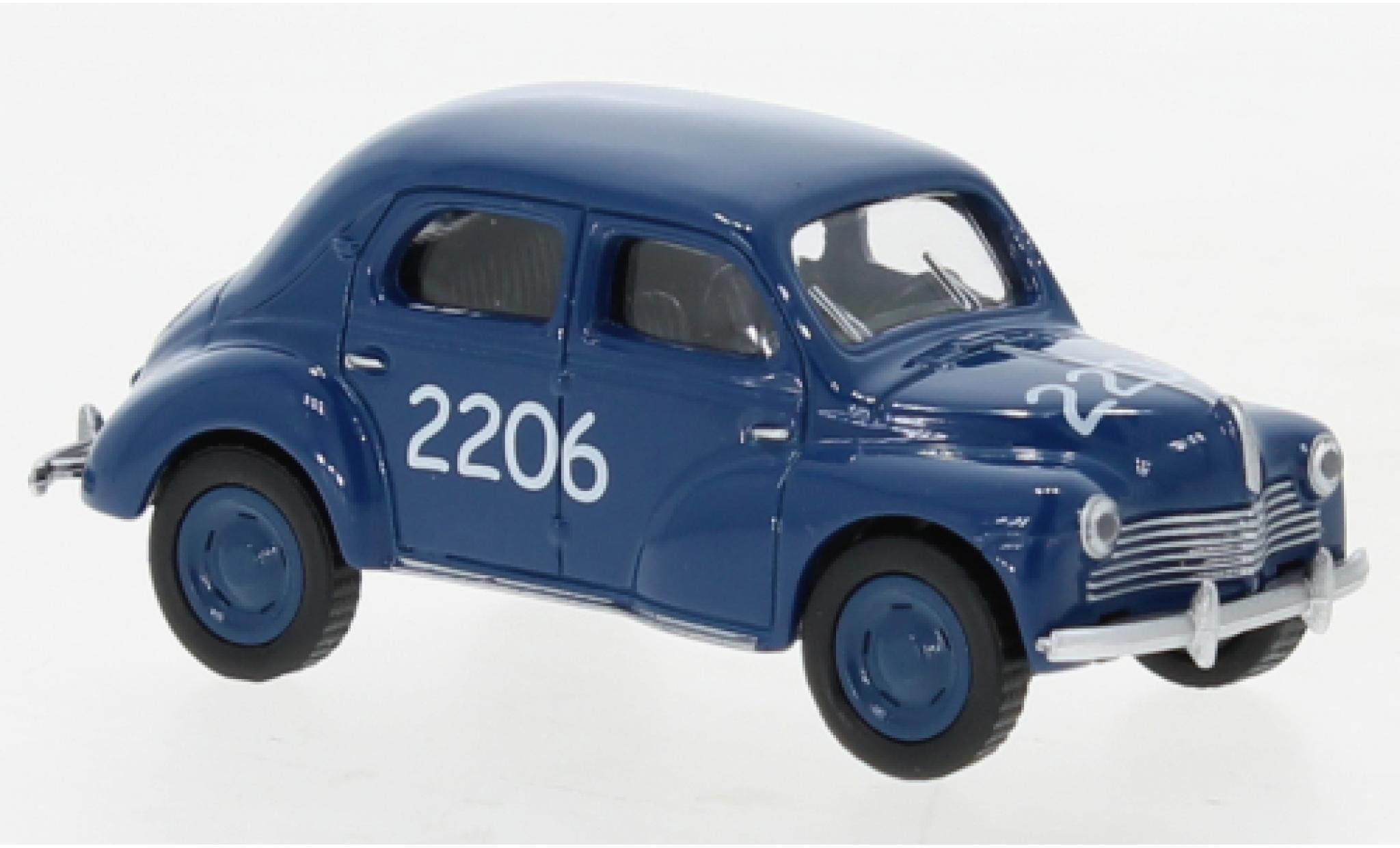 Renault 4CV 1/64 Norev Racing Racing 1954 modellino in miniatura