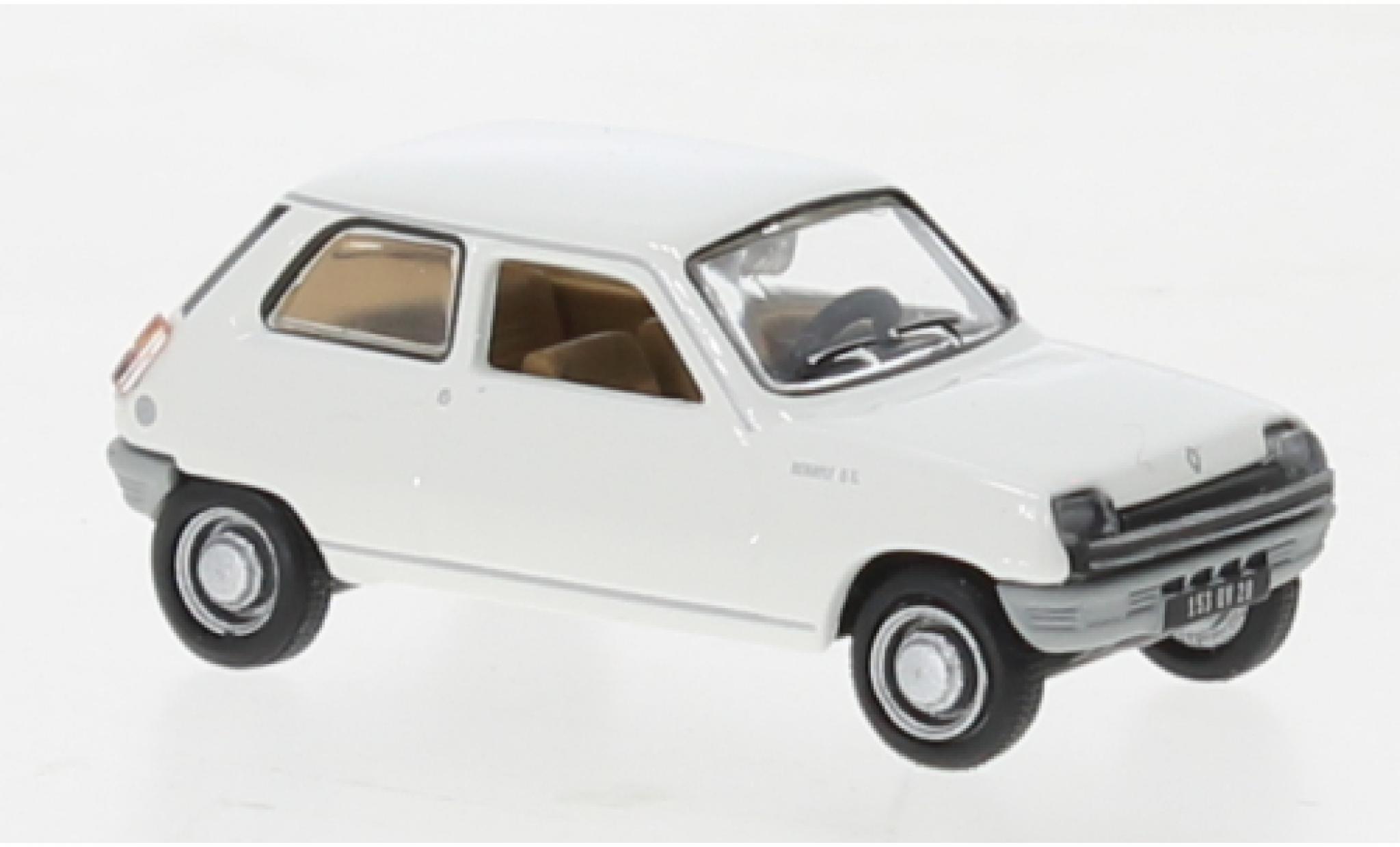 Renault 5 1/87 Norev bianco 1972 modellino in miniatura