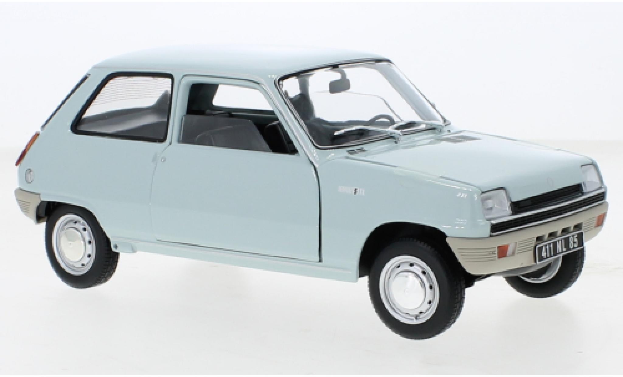 Renault 5 1/18 Norev blu 1972 modellino in miniatura