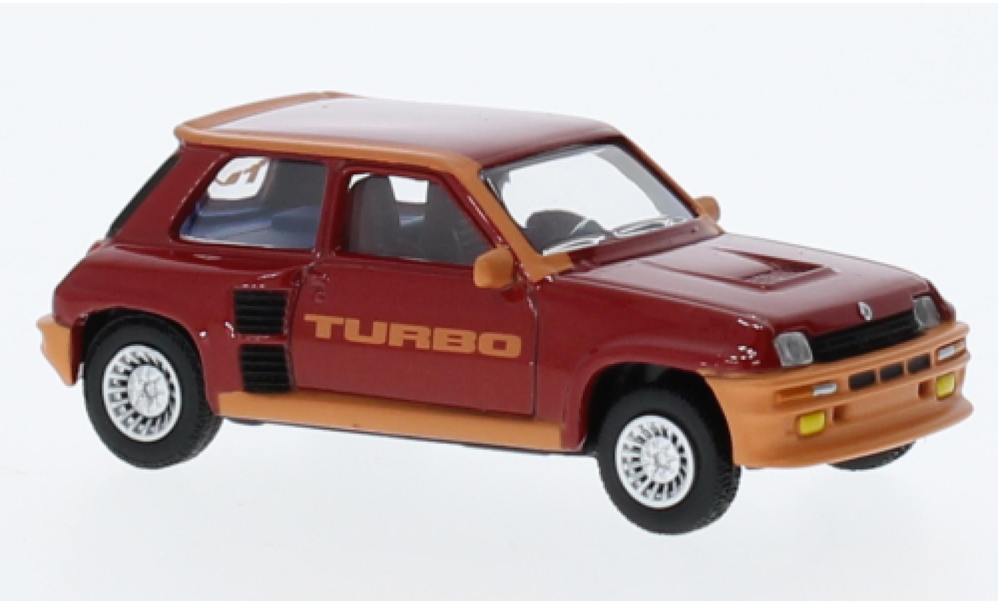 Renault 5 1/64 Norev Turbo rosso 1980 modellino in miniatura