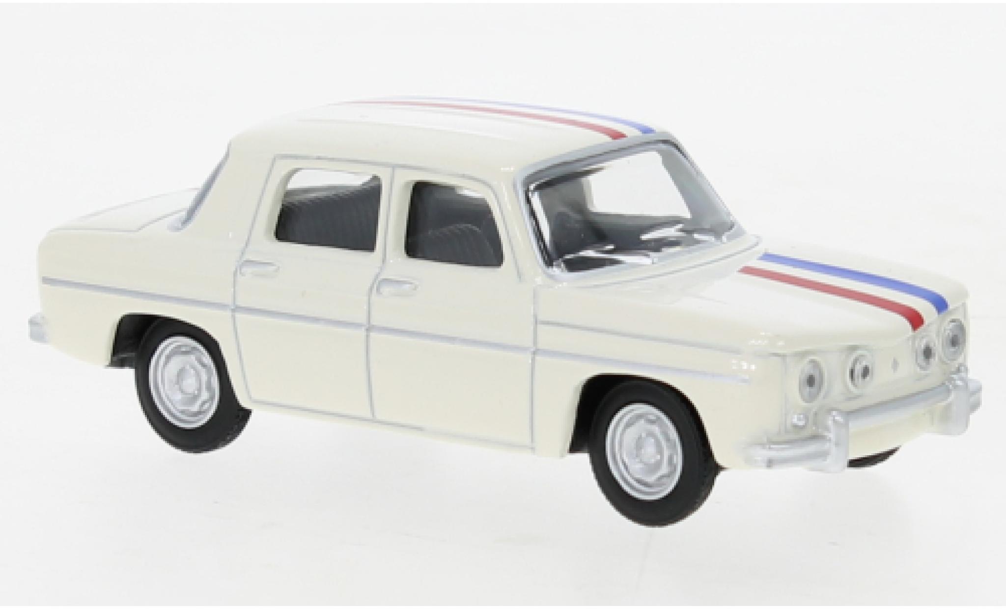 Renault 8 1/64 Norev Gordini bianco 196 modellino in miniatura
