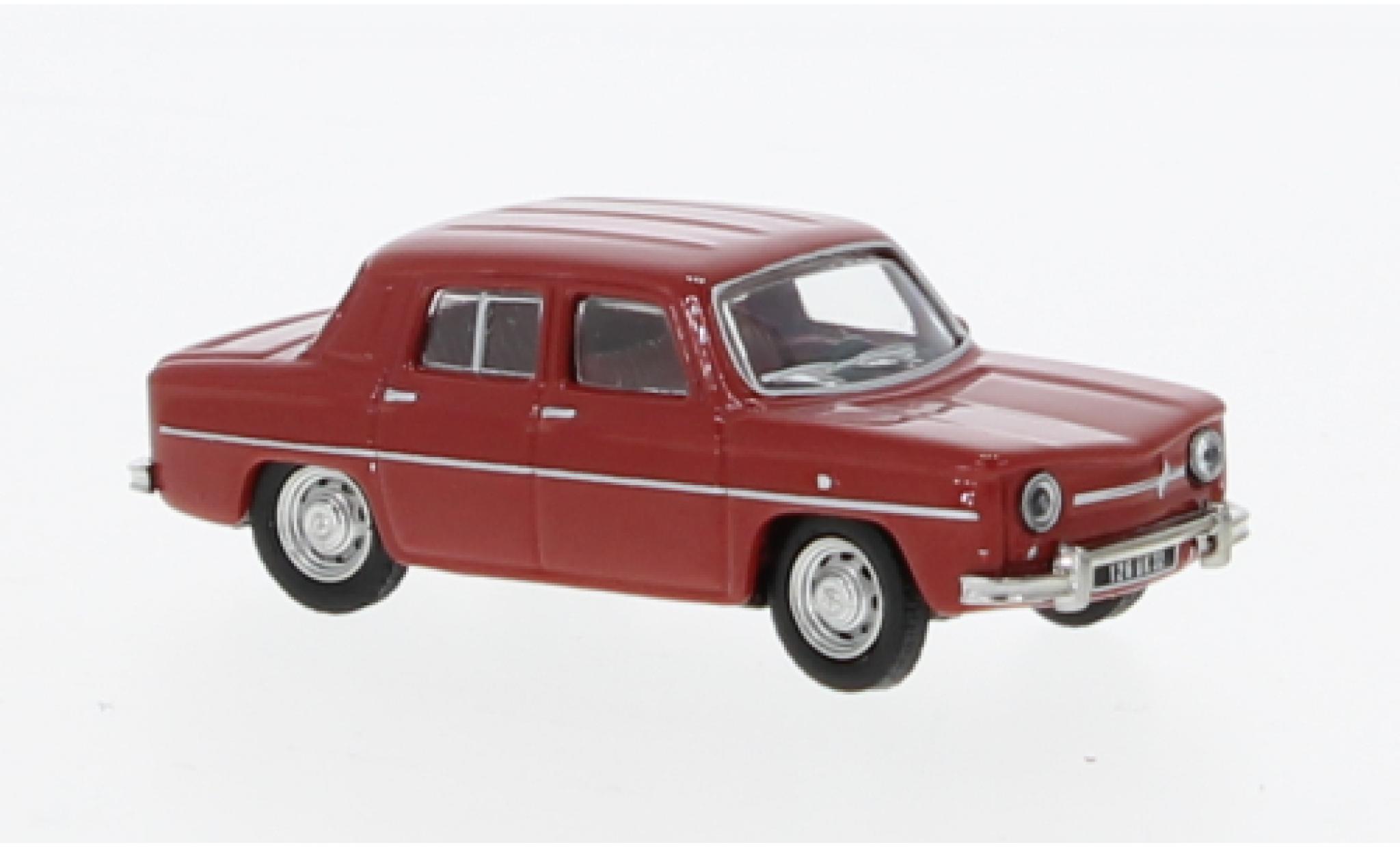 Renault 8 1/87 Norev rosso foncé 1963 modellino in miniatura