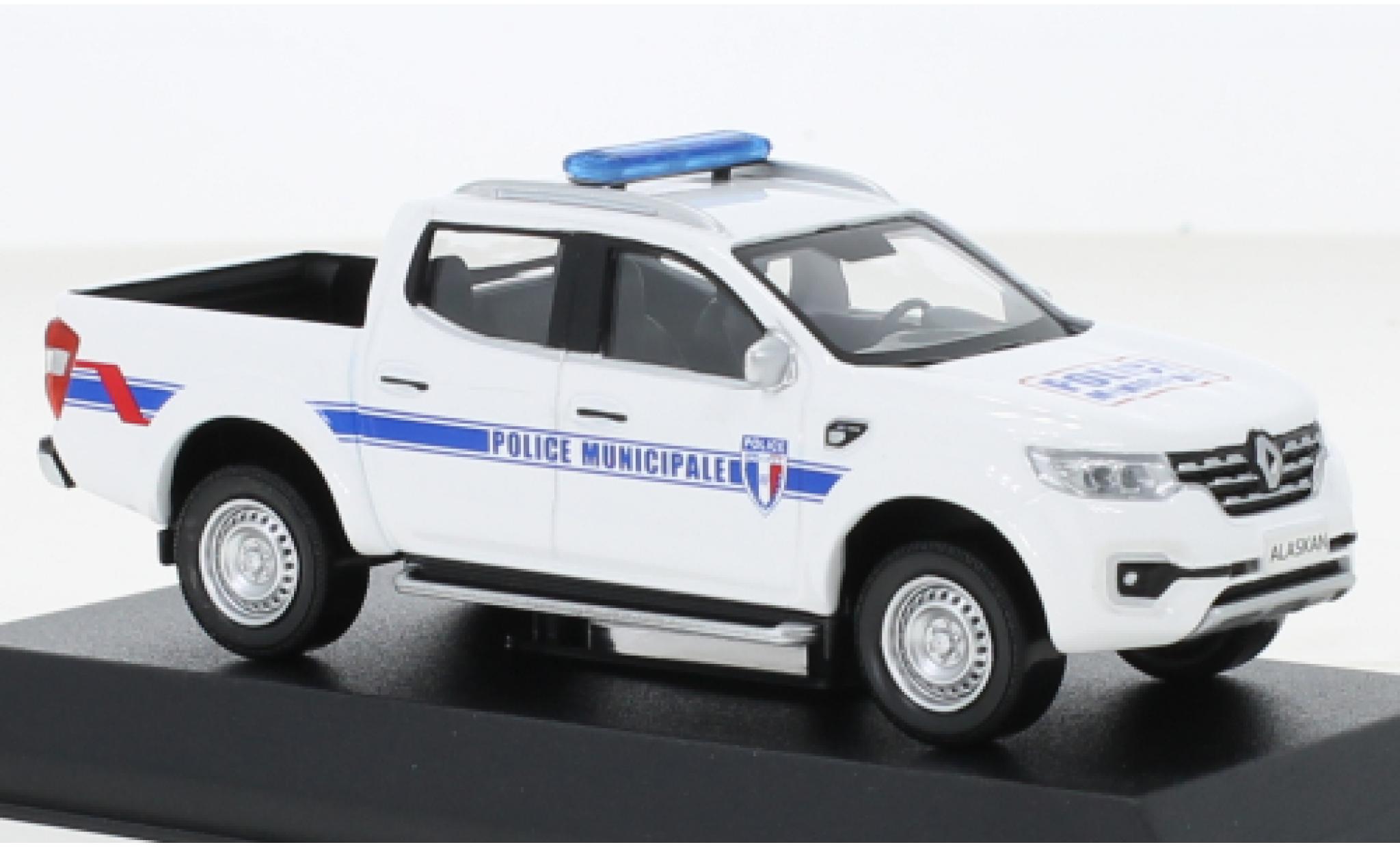 Renault Alaskan 1/43 Norev Police Municipale (F) 2018 modellino in miniatura