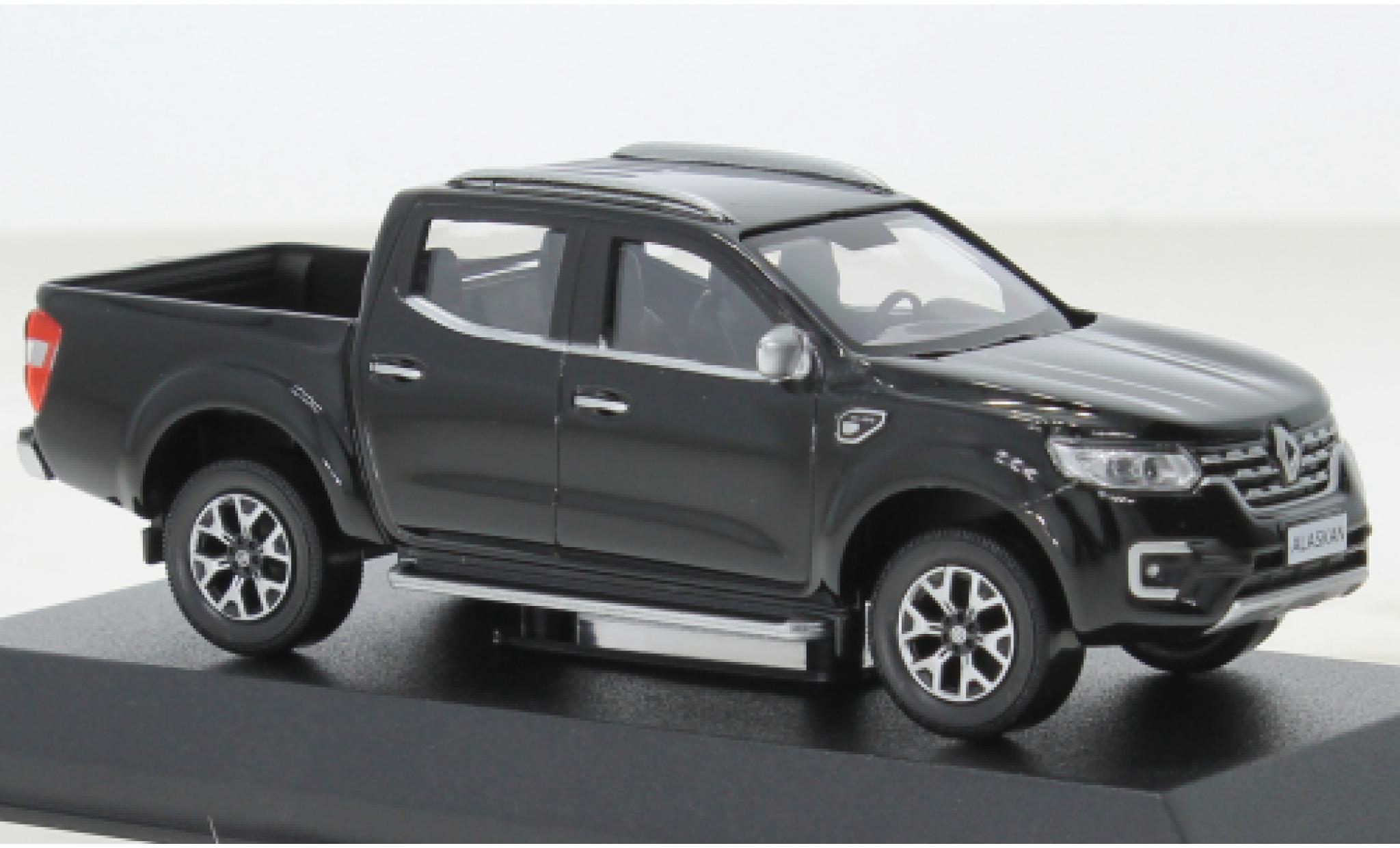 Renault Alaskan 1/43 Norev nero 2017 modellino in miniatura