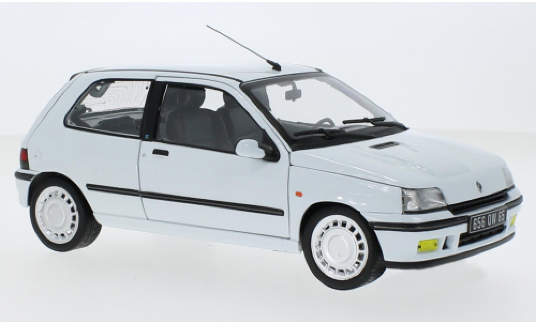 Renault Clio 1/18 Norev 16S bianco 1991 modellino in miniatura