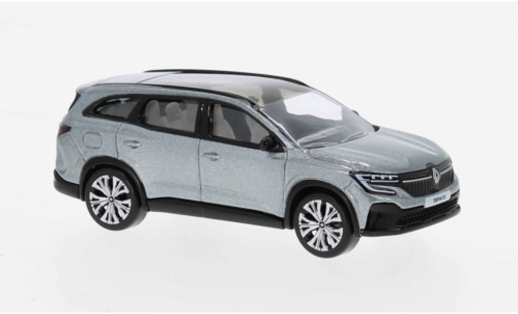 Renault Espace 1/64 Norev E-Tech hybride metallise grigio 2023 modellino in miniatura