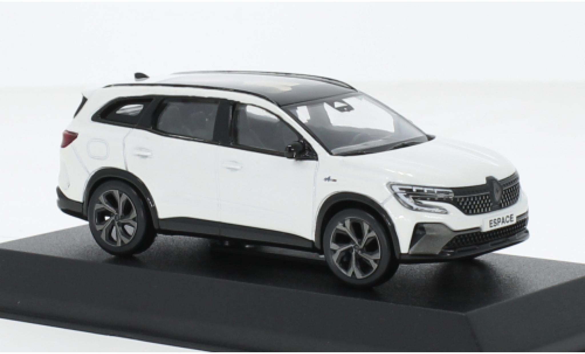 Renault Espace 1/43 Norev Esprit Alpine metallise bianco 2023 modellino in miniatura