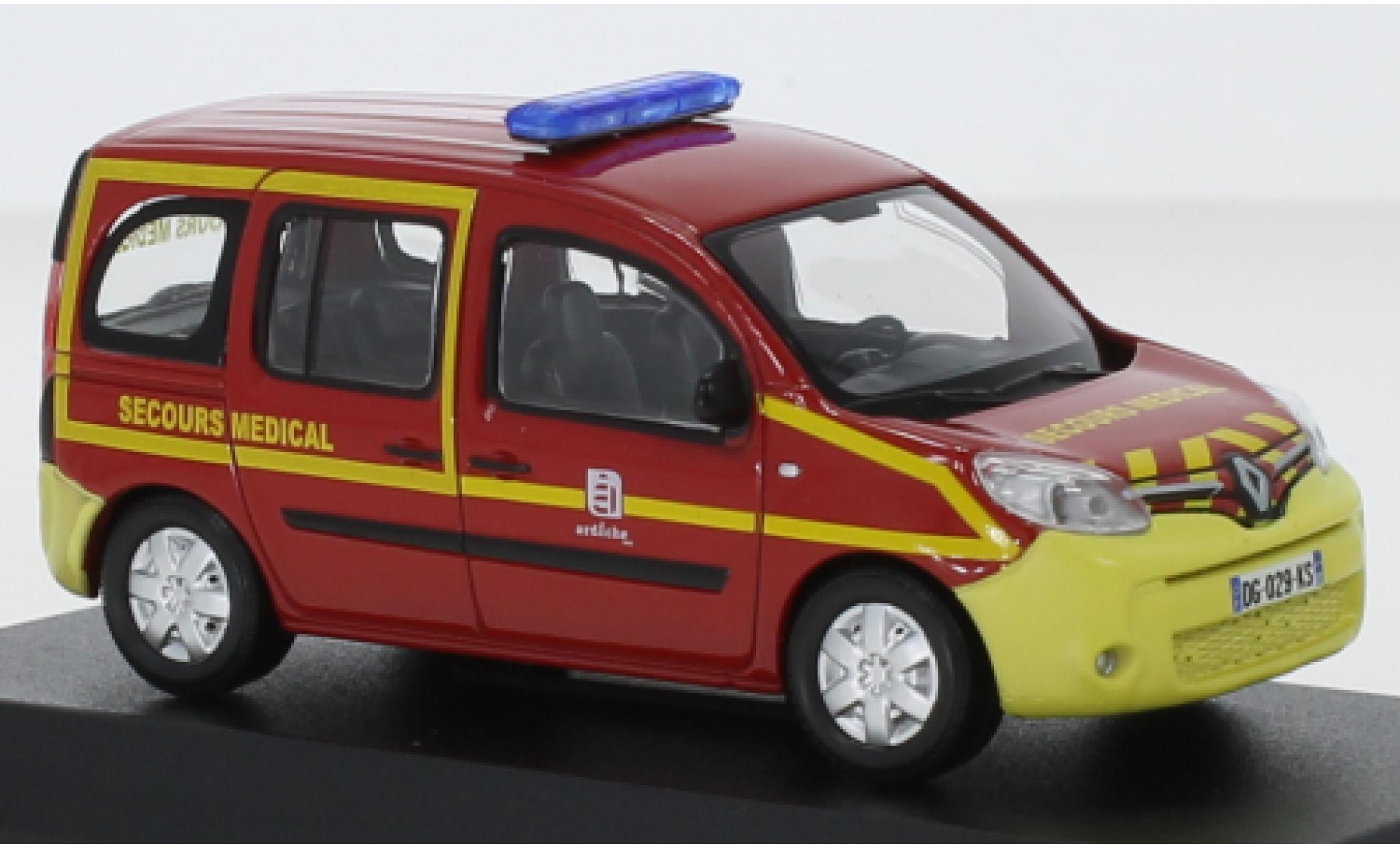 Renault Kangoo 1/43 Norev Pompiers - Secours Sante 2013 modellino in miniatura
