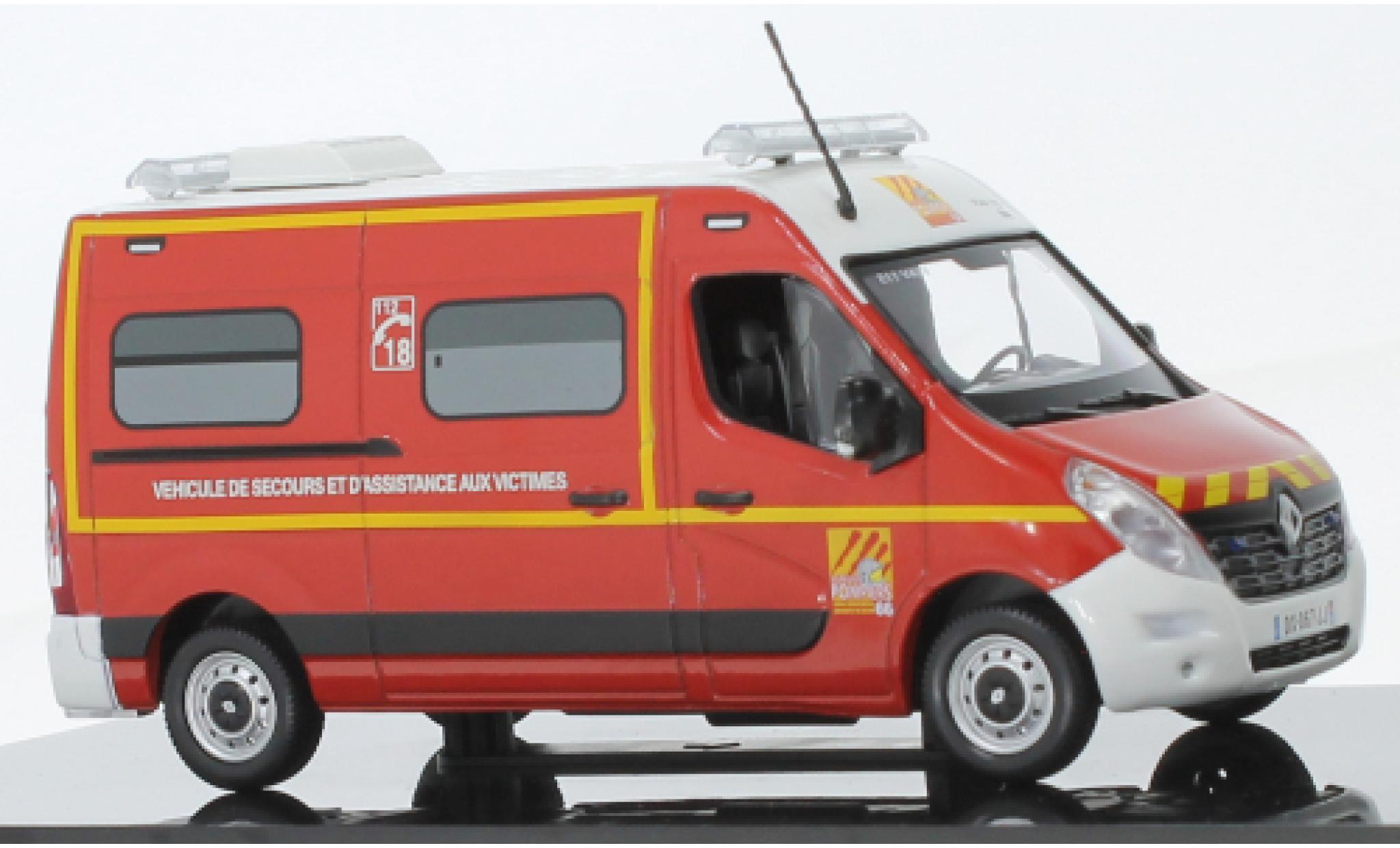 Renault Master 1/43 Norev Pompiers VSAV (F) 2014 modellino in miniatura