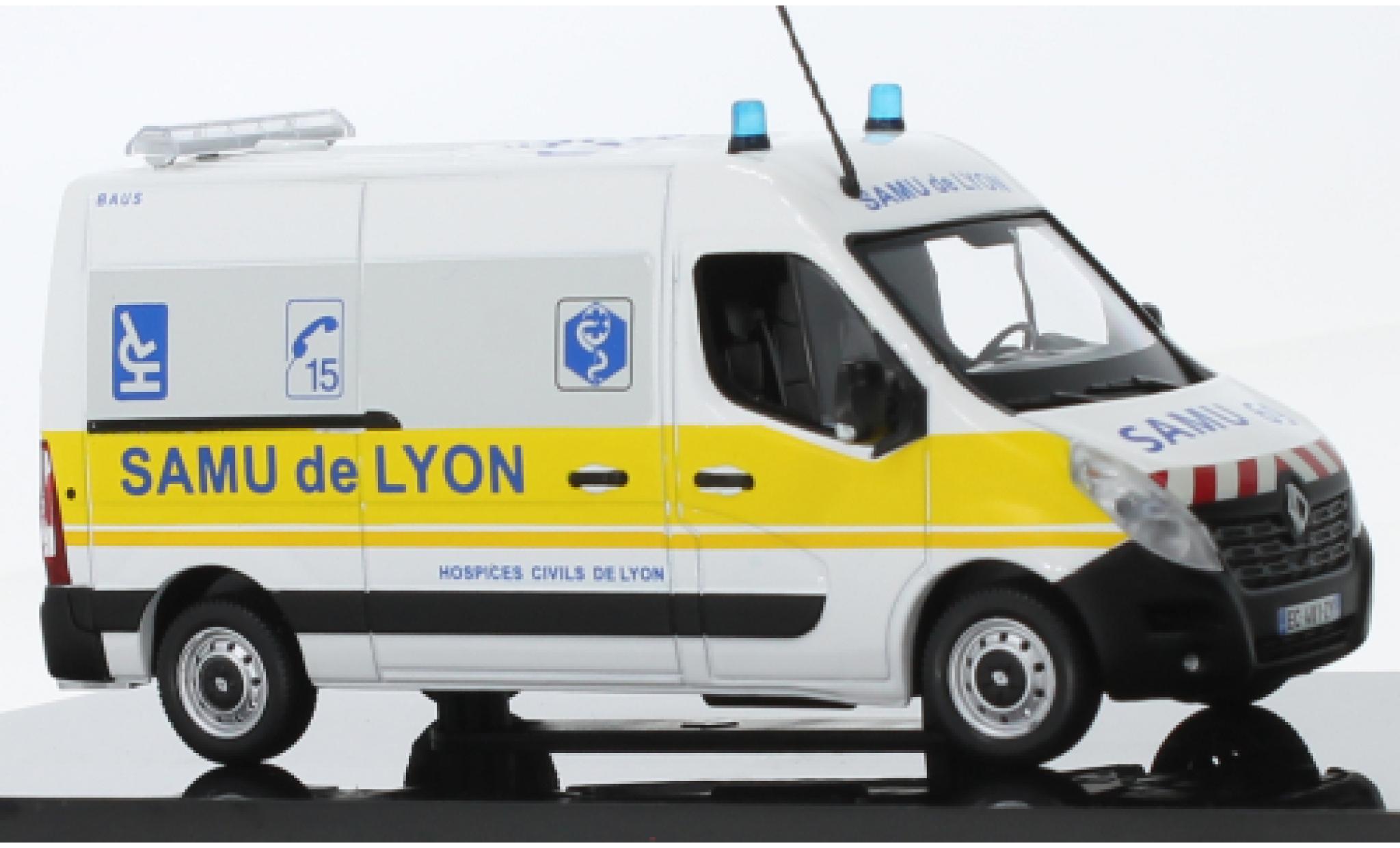 Renault Master 1/43 Norev SAMU de Lyon 2014 modellino in miniatura
