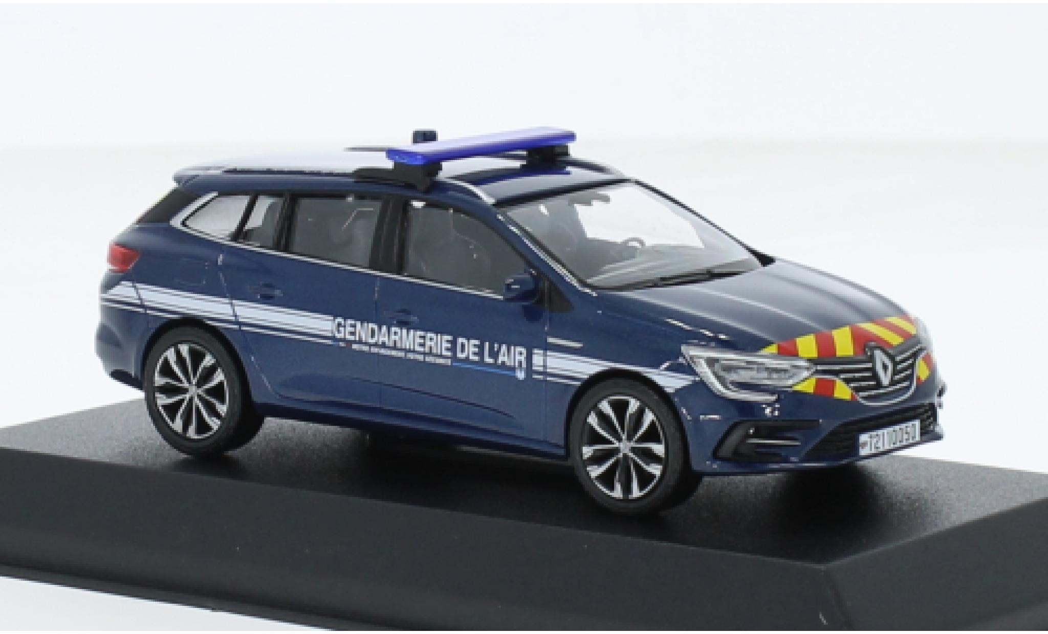 Renault Megane 1/43 Norev Sport Tourer Gendamerie de l air 2022 modellino in miniatura
