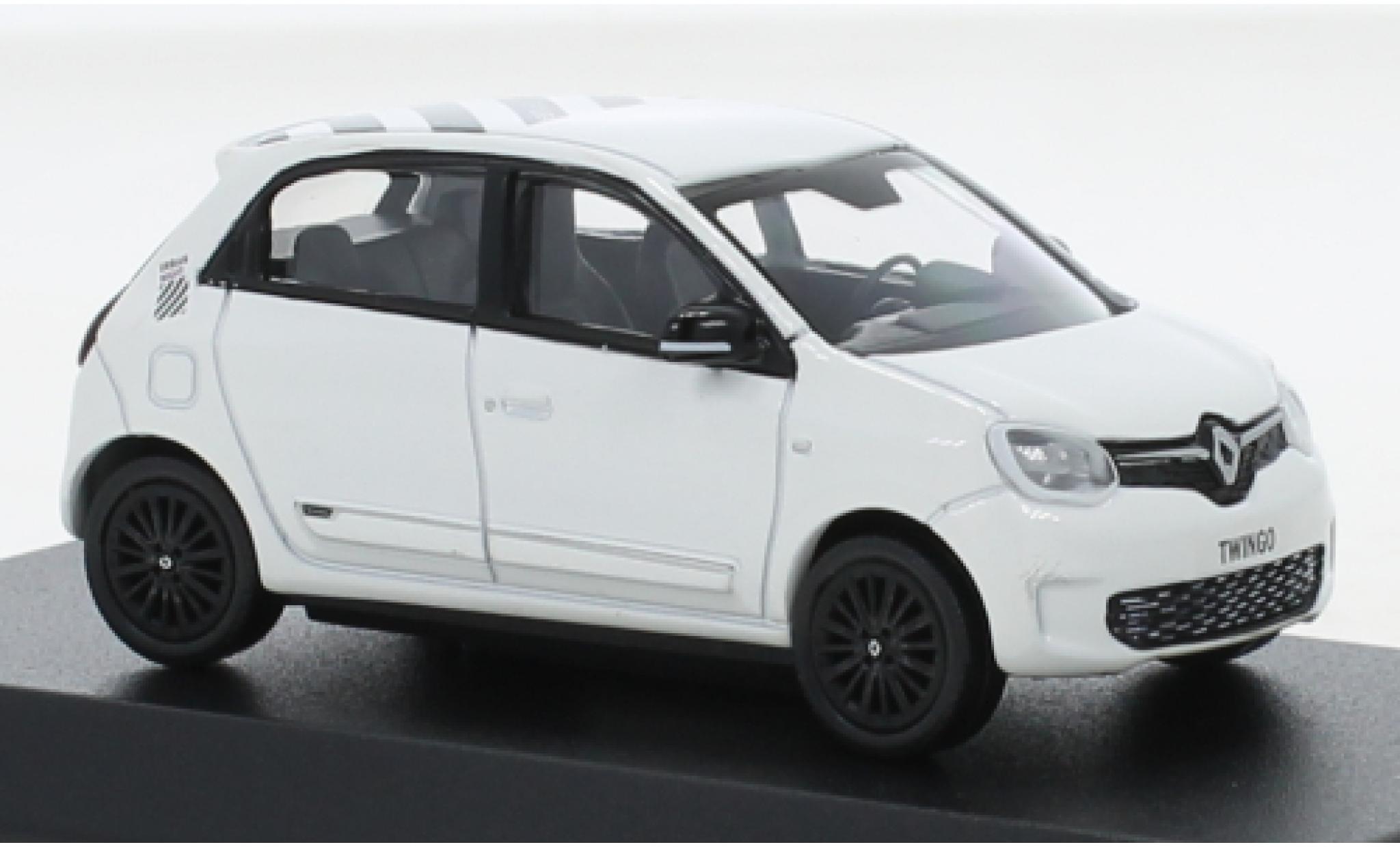 Renault Twingo 1/43 Norev Urban Night bianco/Dekor 2021 modellino in miniatura