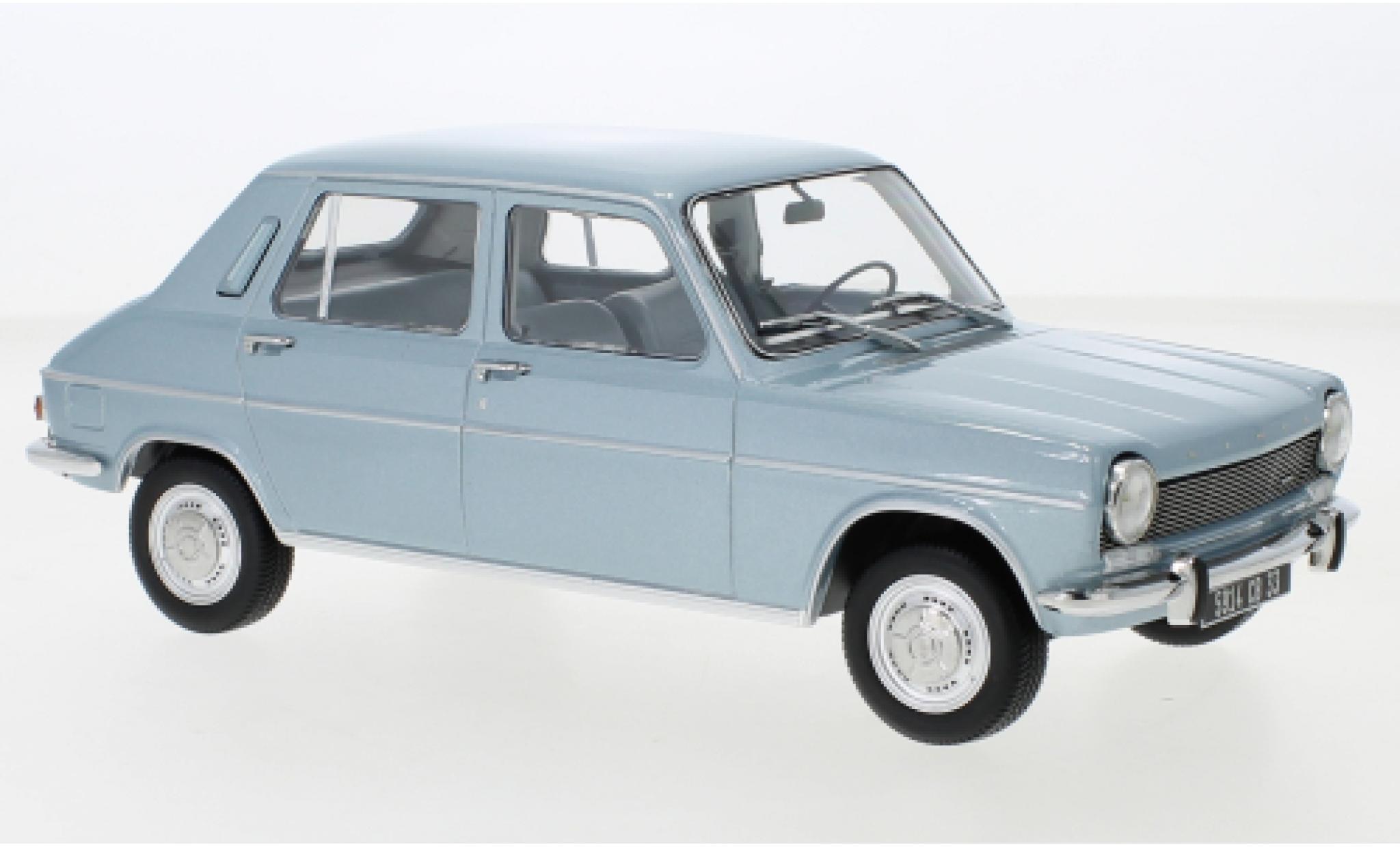 Simca 1100 1/18 Norev GLS metallise blu 1968 modellino in miniatura