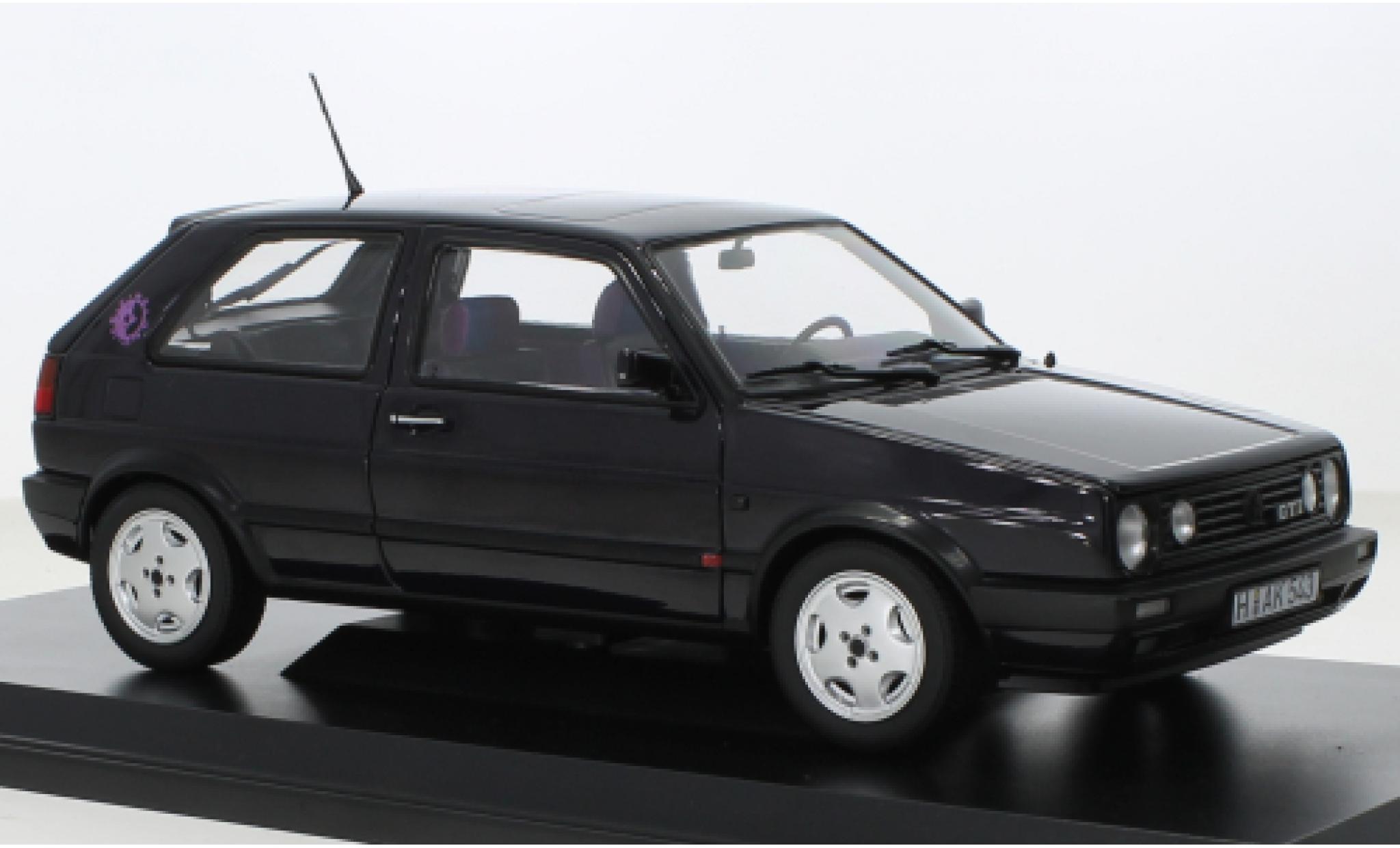Volkswagen Golf 1/18 Norev II GTI feu & Ice metallise porpora 1991 modellino in miniatura