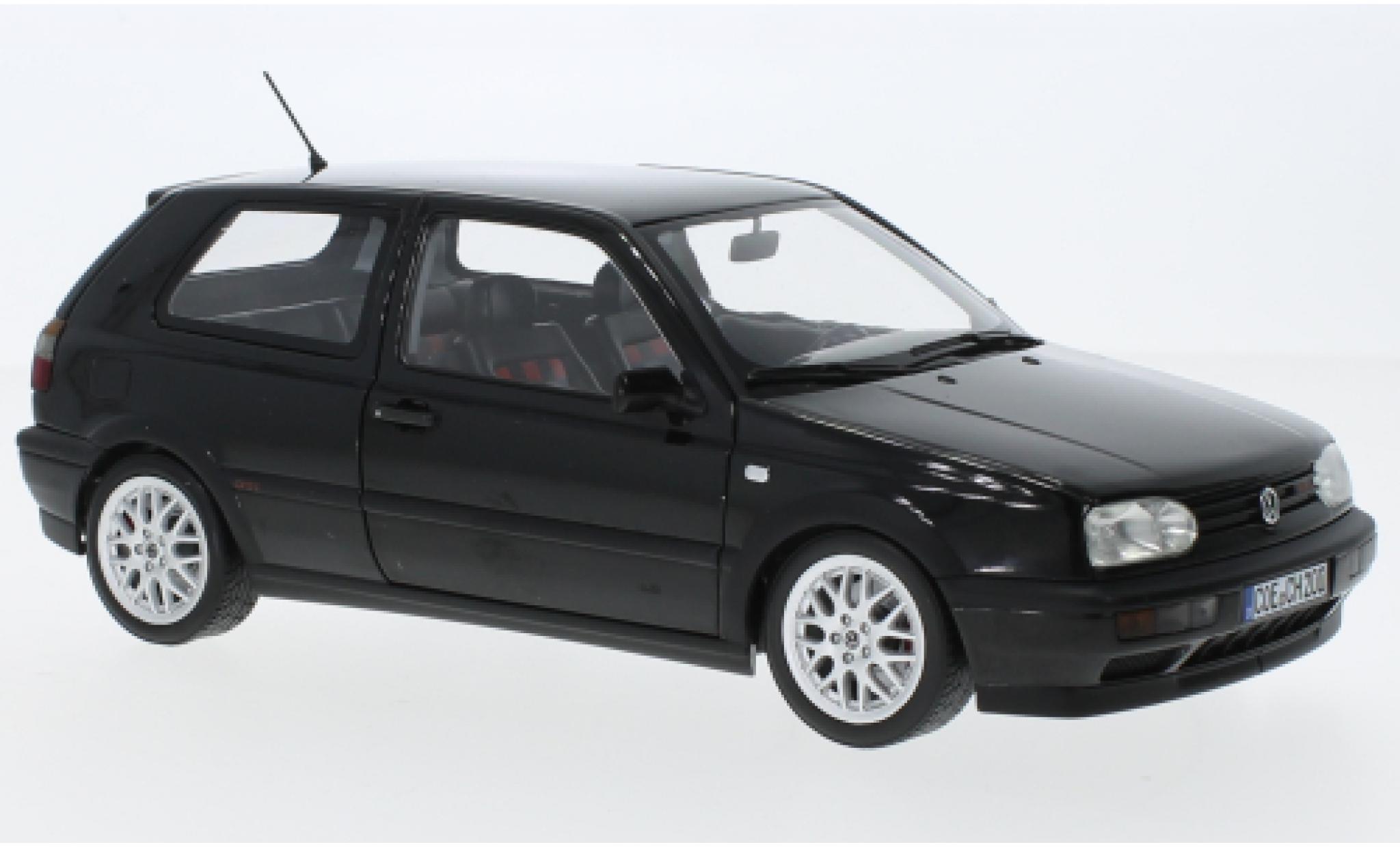 Volkswagen Golf 1/18 Norev III GTI nero 1996 modellino in miniatura