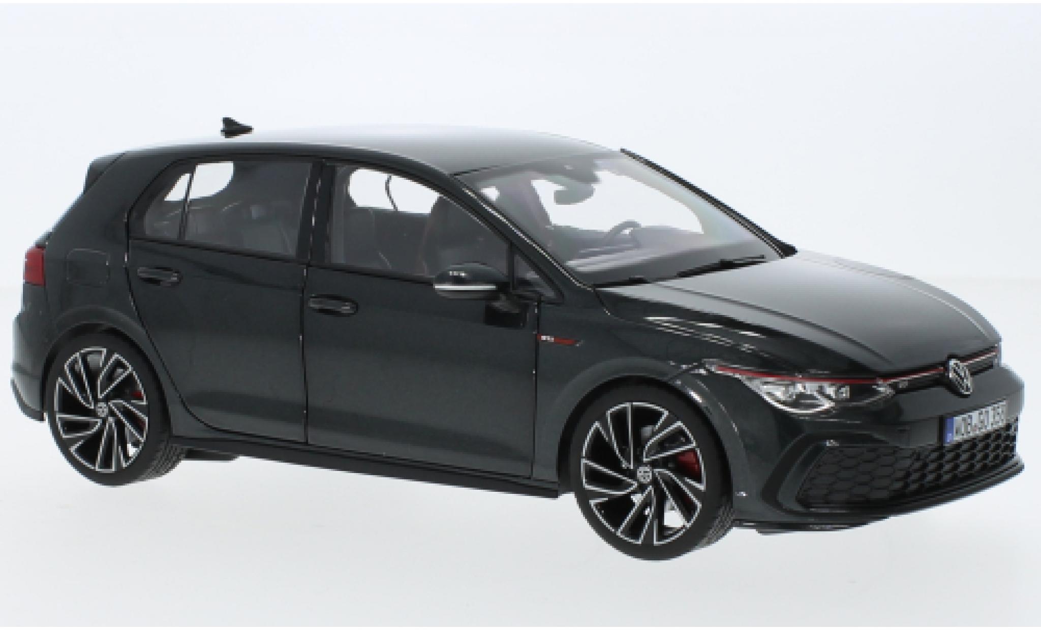 Volkswagen Golf 1/18 Norev VIII GTI metallise nero 2020 modellino in miniatura